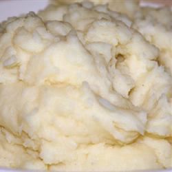 Mashed Potatoes with Olive Oil and Parmesan