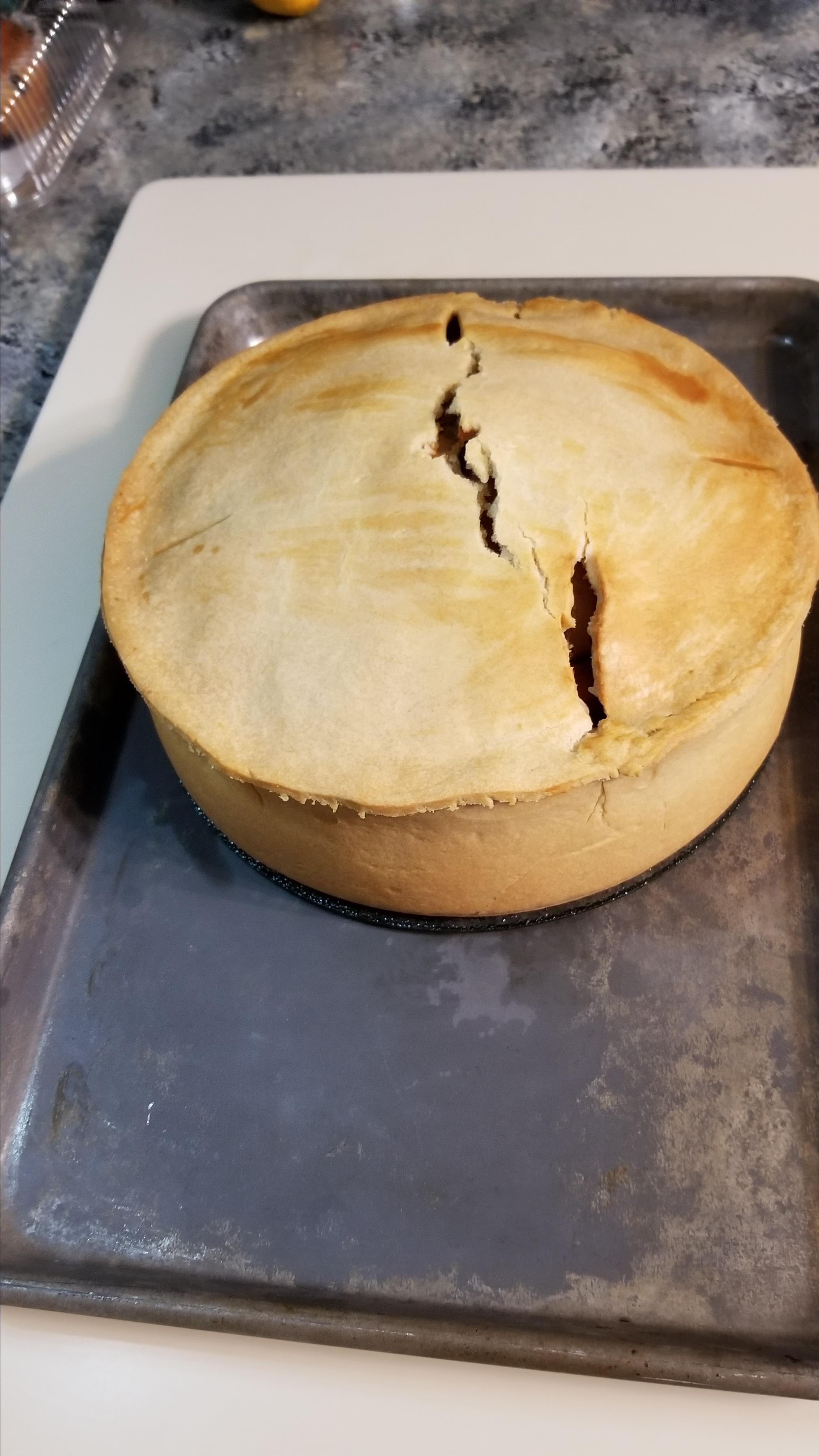 Meat Pie with Hot Water Crust