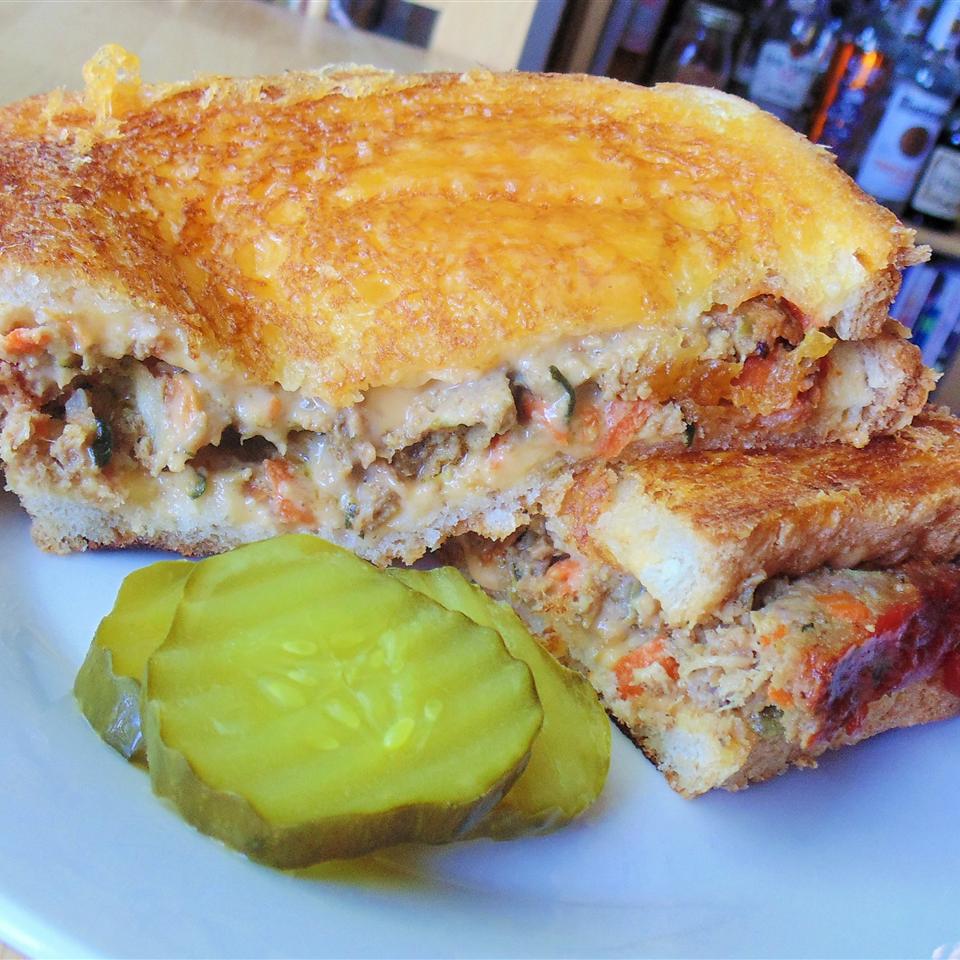 Meatloaf Grilled Cheese Sandwich