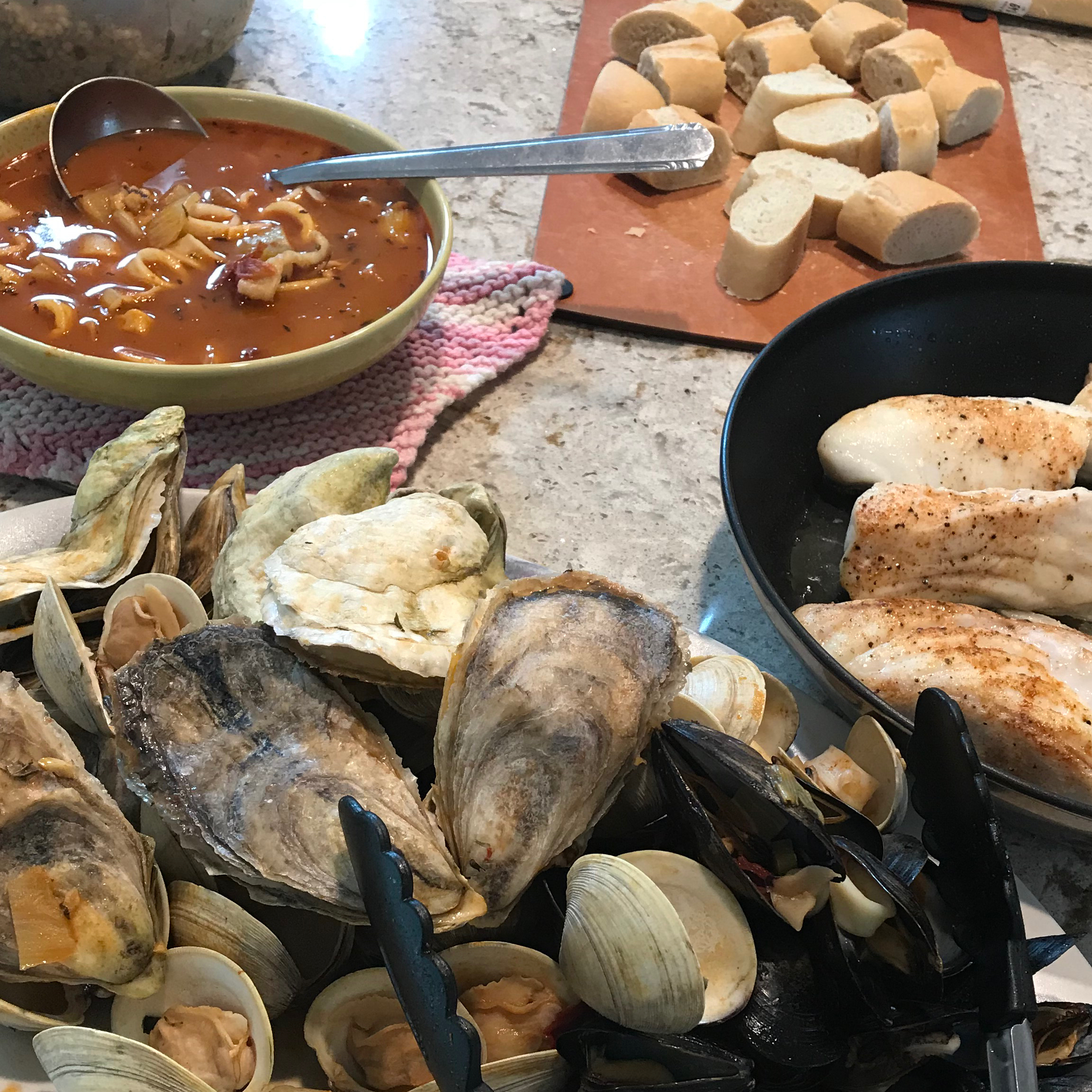 Mediterranean Seafood Medley