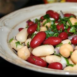 Mediterranean Three Bean Salad