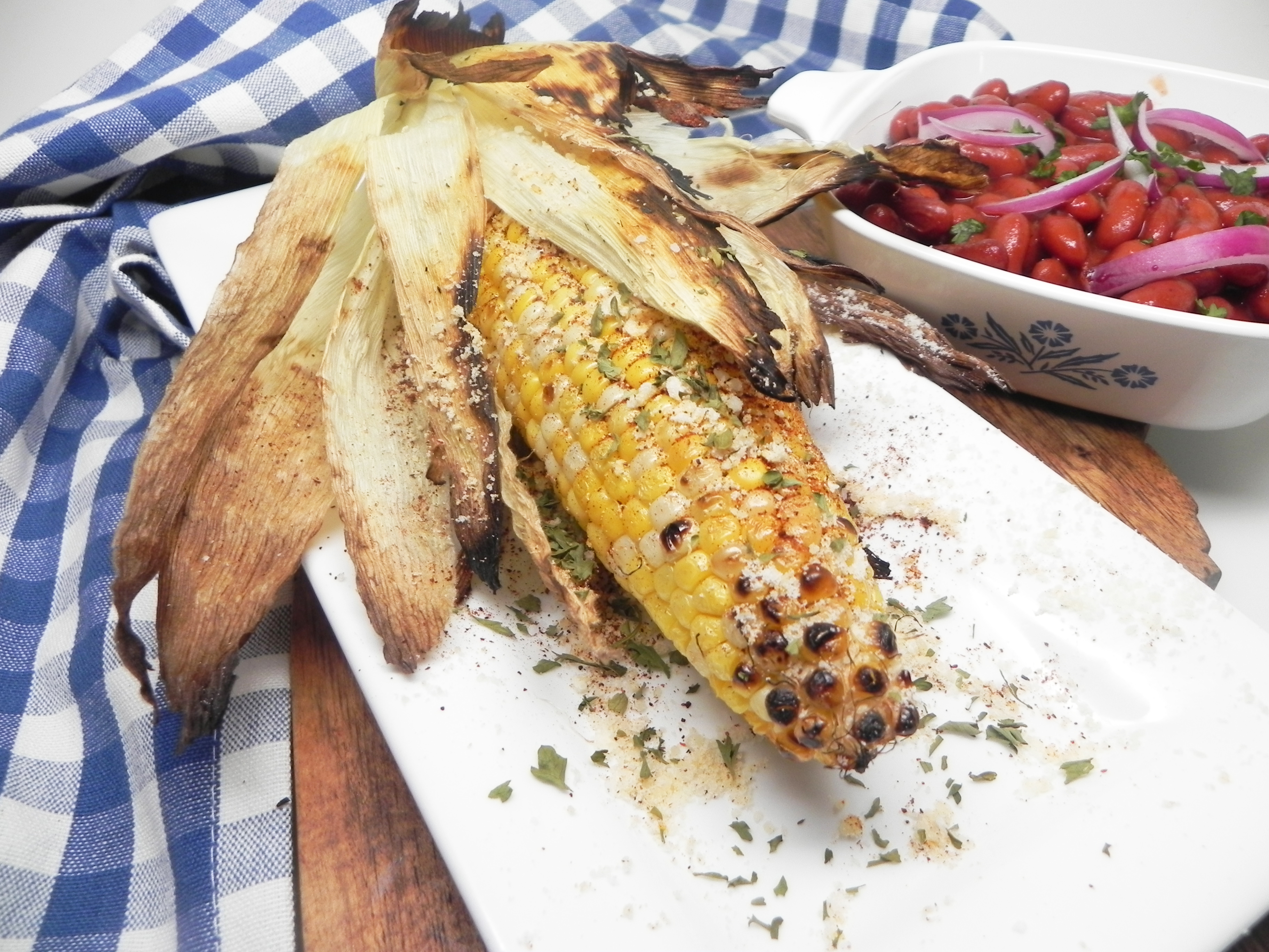 Mexican Roasted Street Corn on the Cob