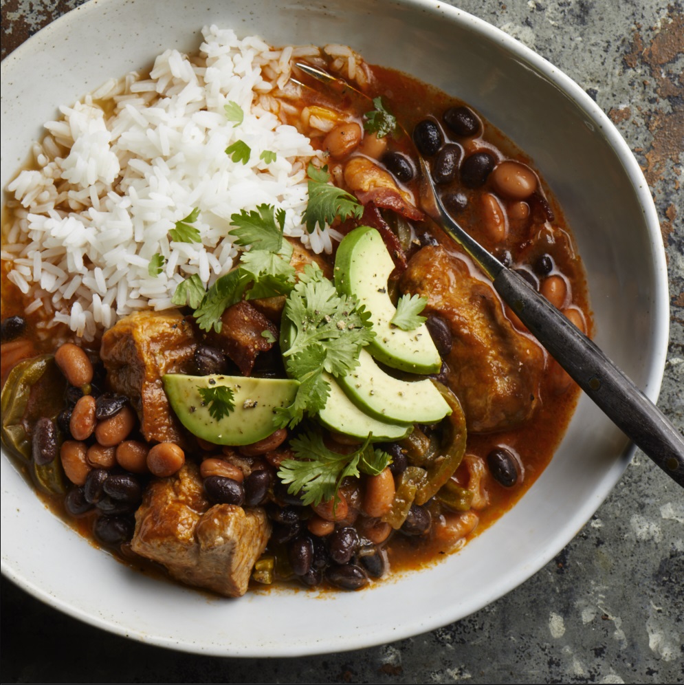 Mexican-Style Pork and Beans