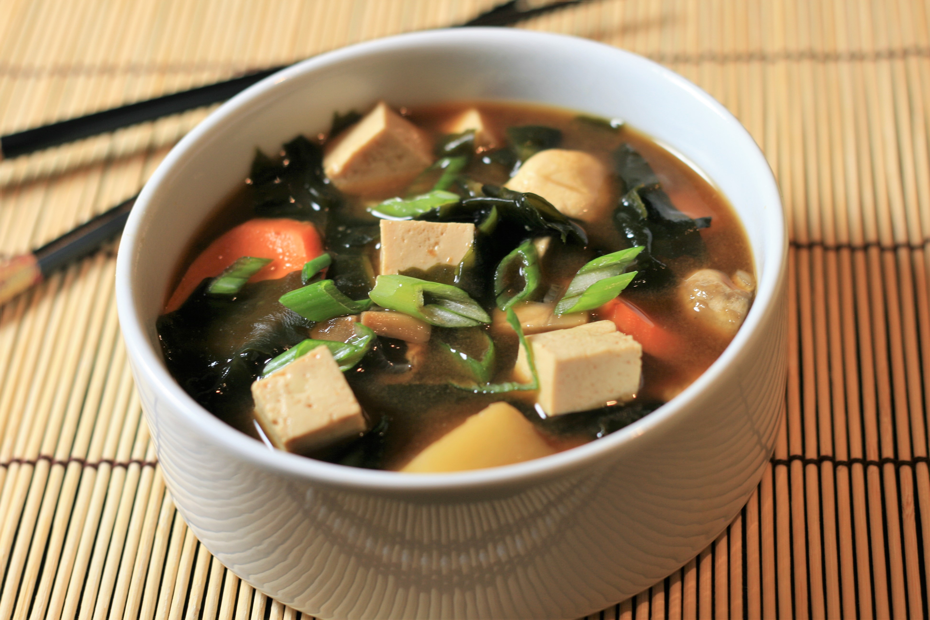 Miso Soup with Seaweed