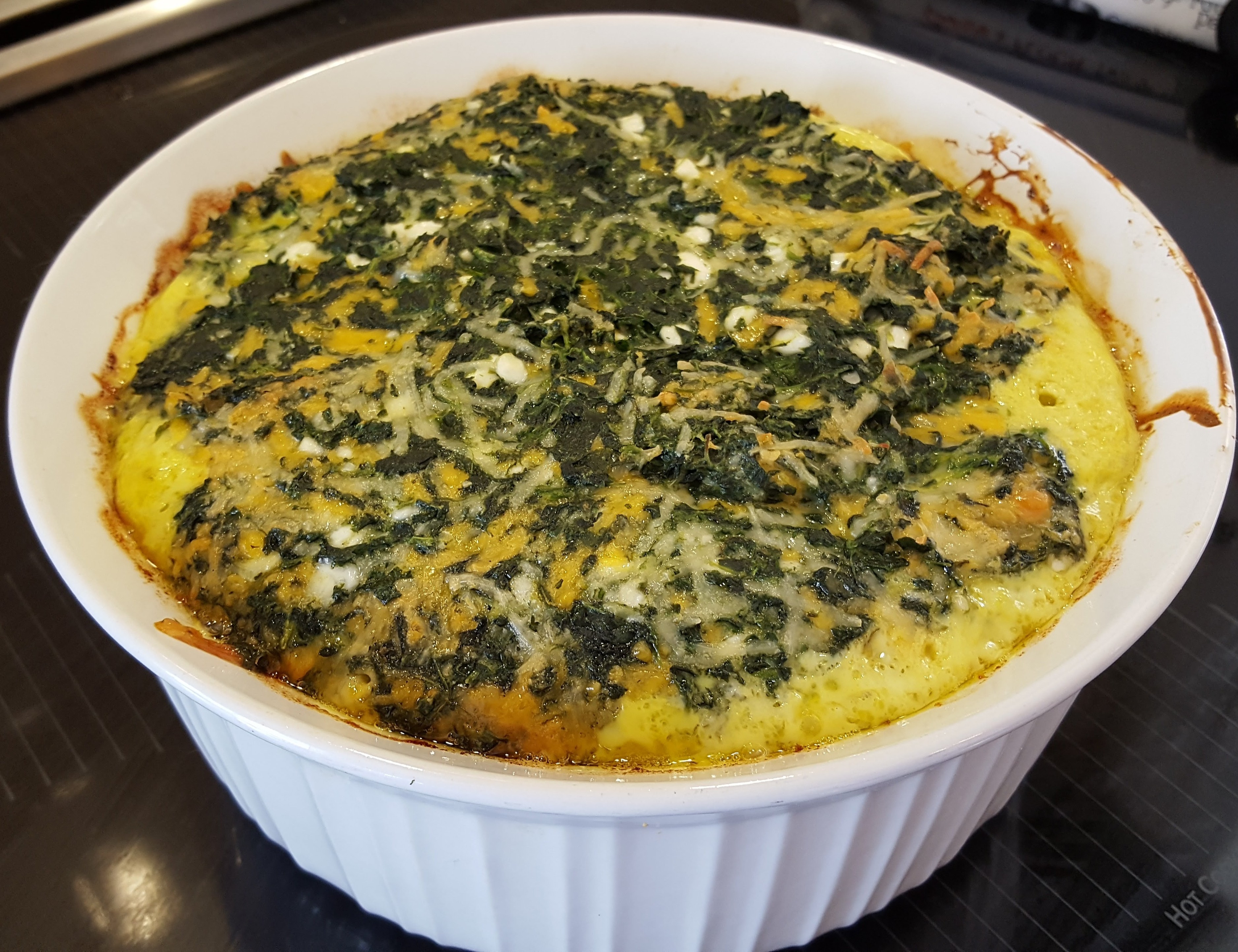 Mock Spinach Souffle