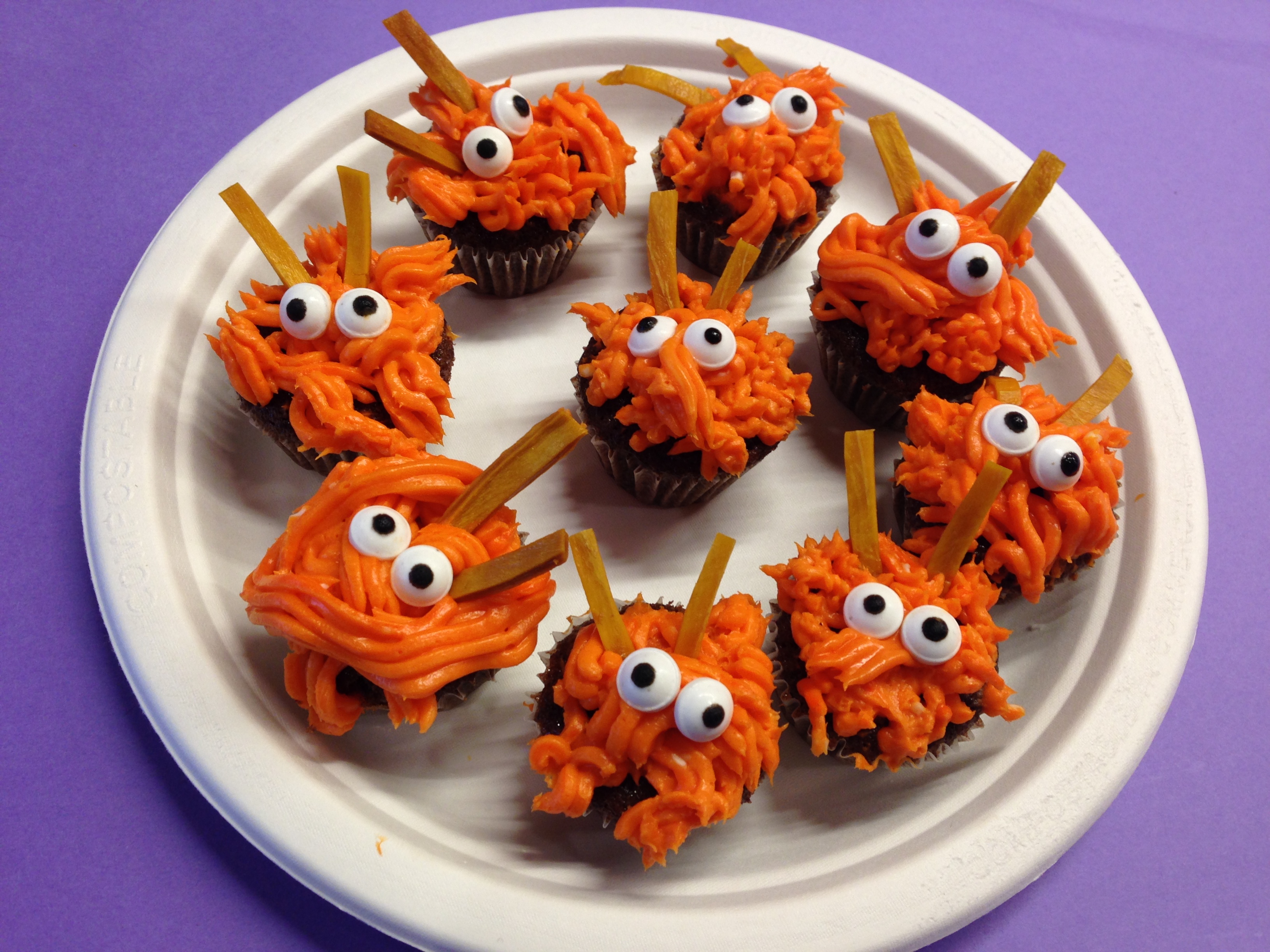 Monster Mini Cupcakes