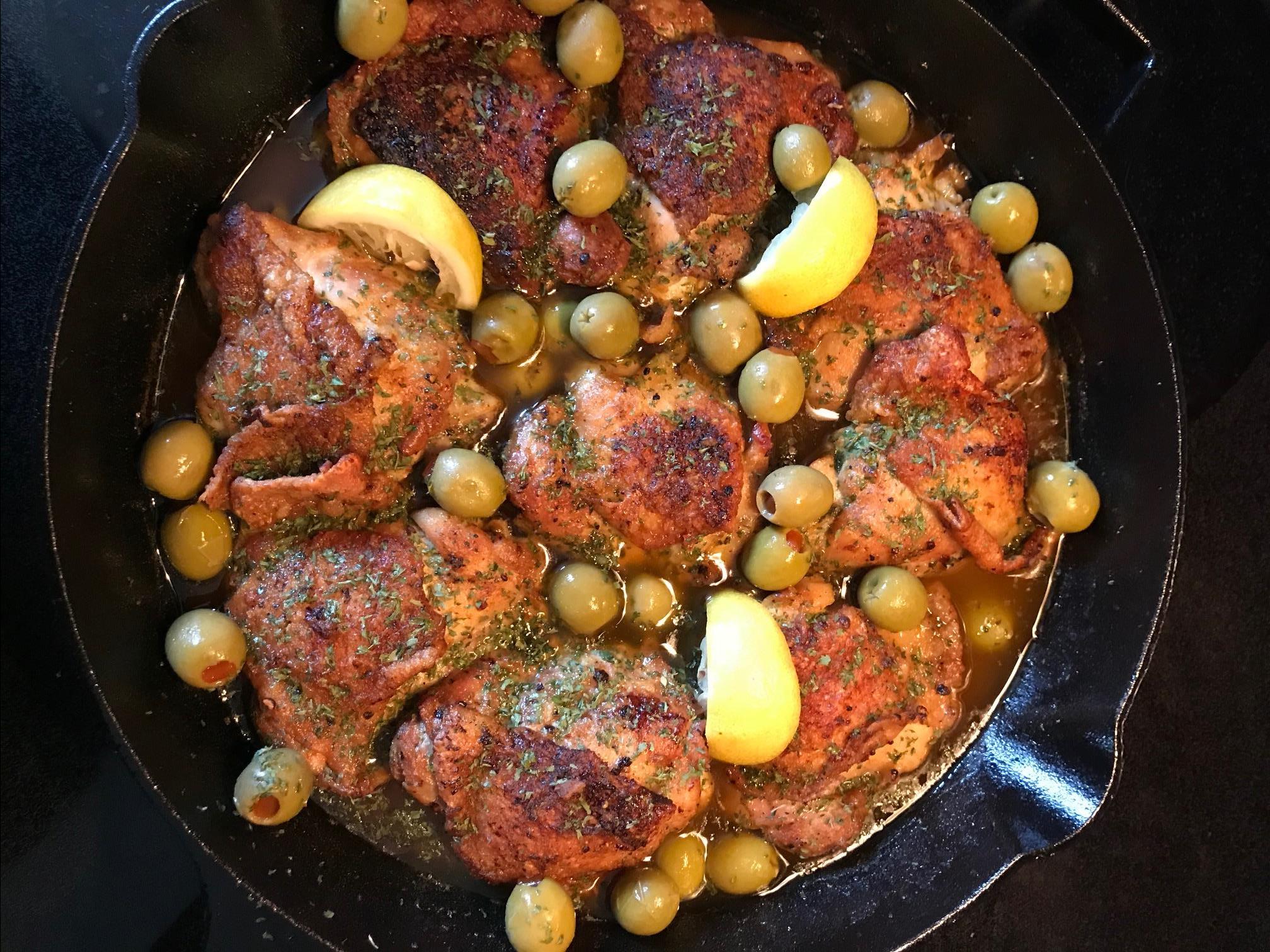 Moroccan Chicken Thighs