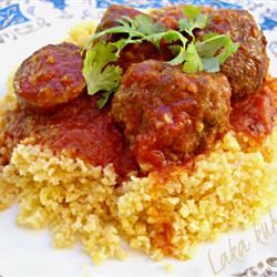 Moroccan Kofte and Sausage Stew