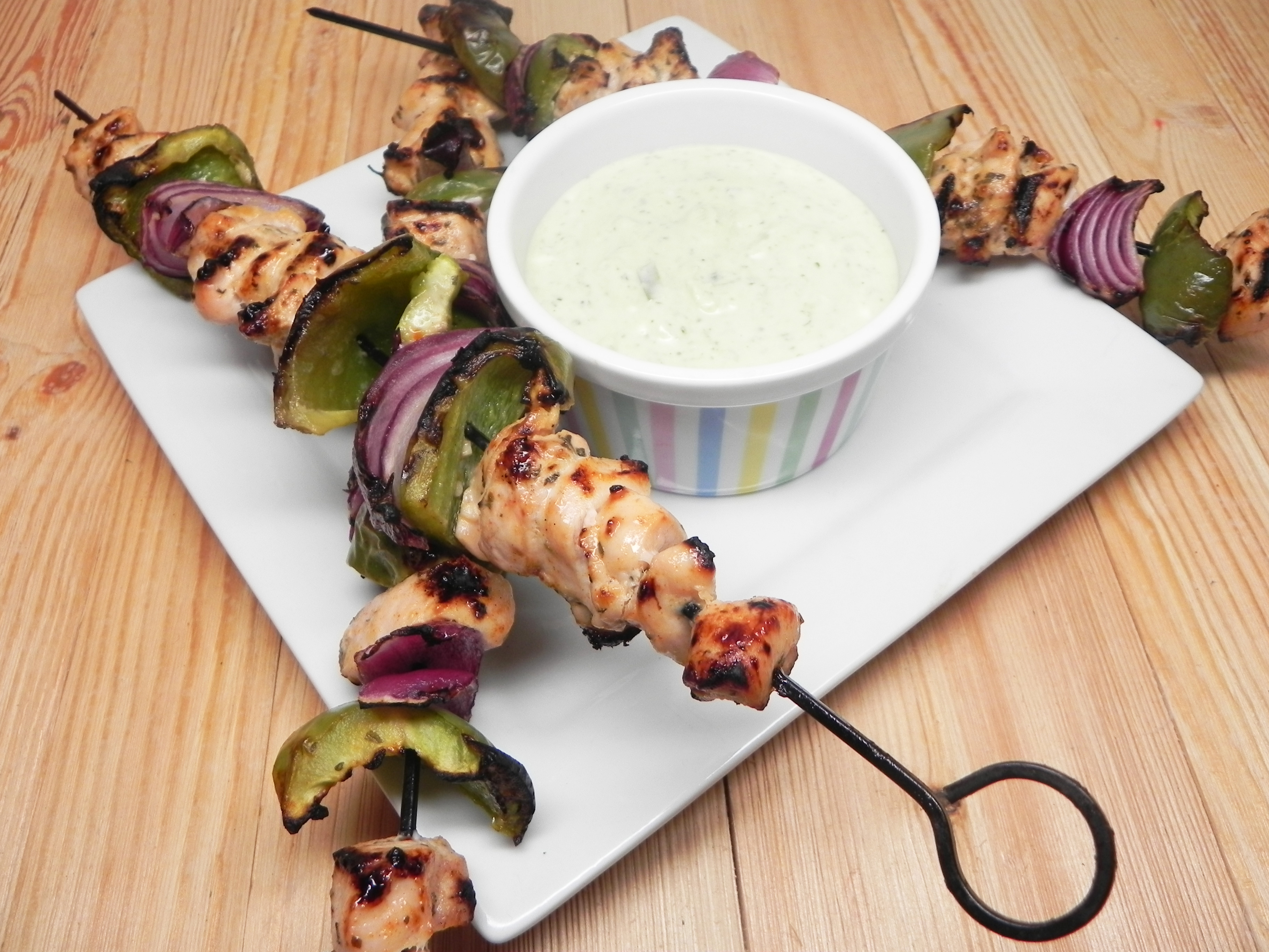 Moroccan-Spiced Chicken Skewers