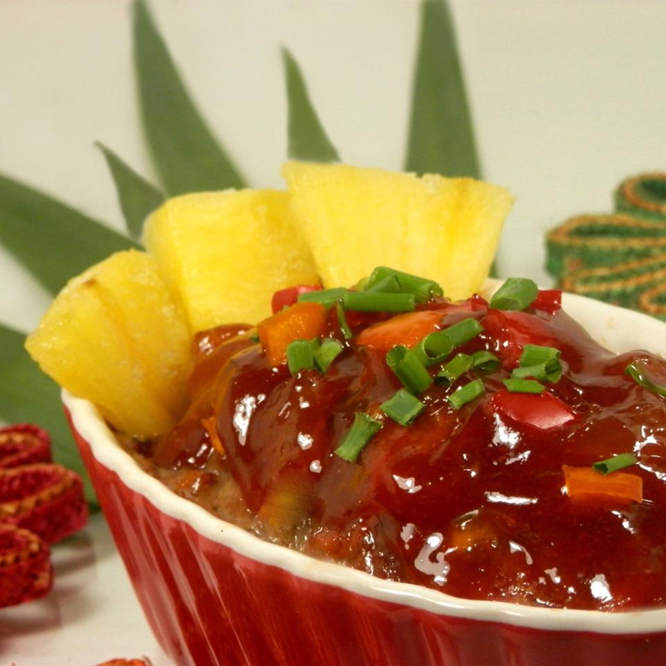 Mouthwateringly Tangy Pineapple Meatloaf