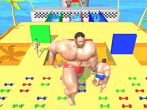 Muscle Race 3D : Smash Running Game Online