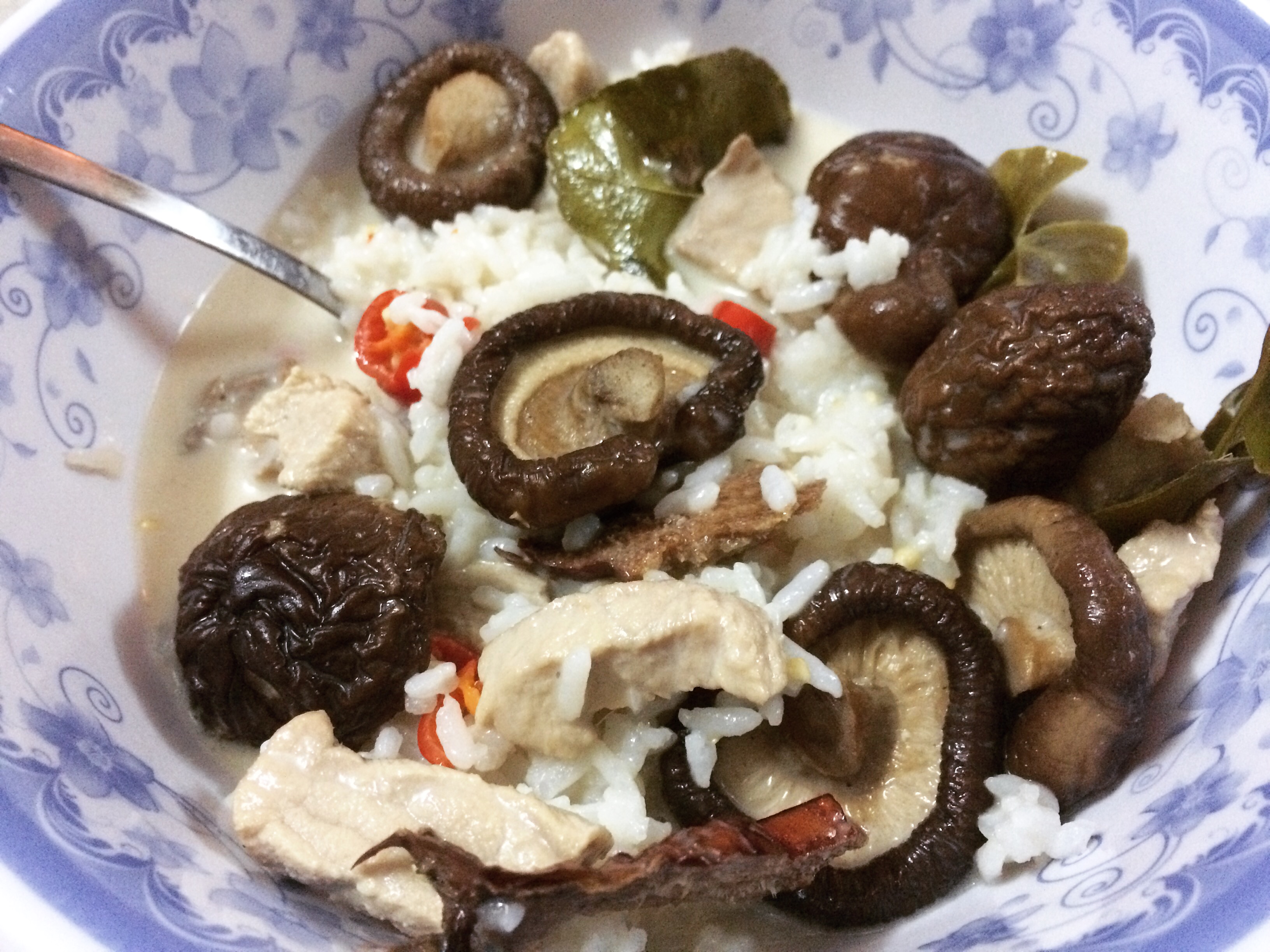 Mushroom Curry with Galangal