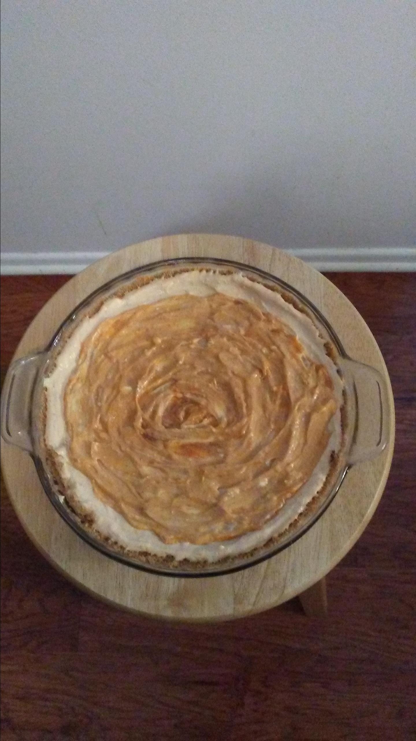 No-Bake Pumpkin Pie with Cream Cheese