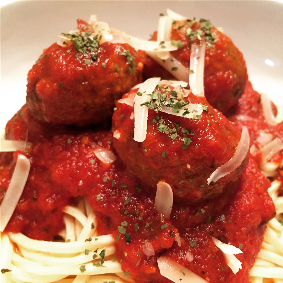 Not-So-Traditional Spaghetti and Meatballs