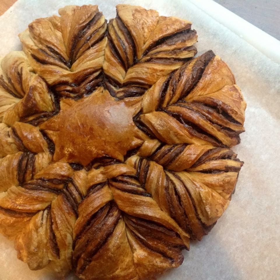 Nutella® Star Bread with Puff Pastry