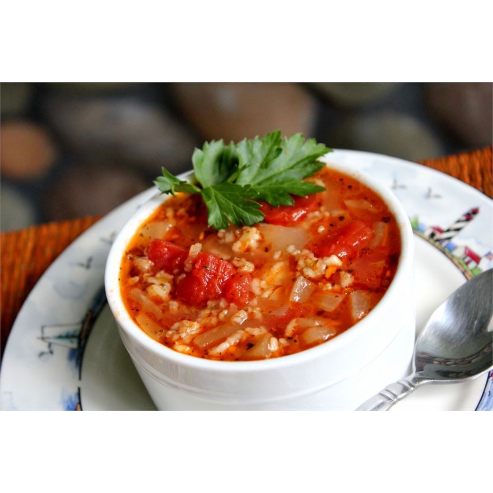 Oatmeal and Tomato Soup