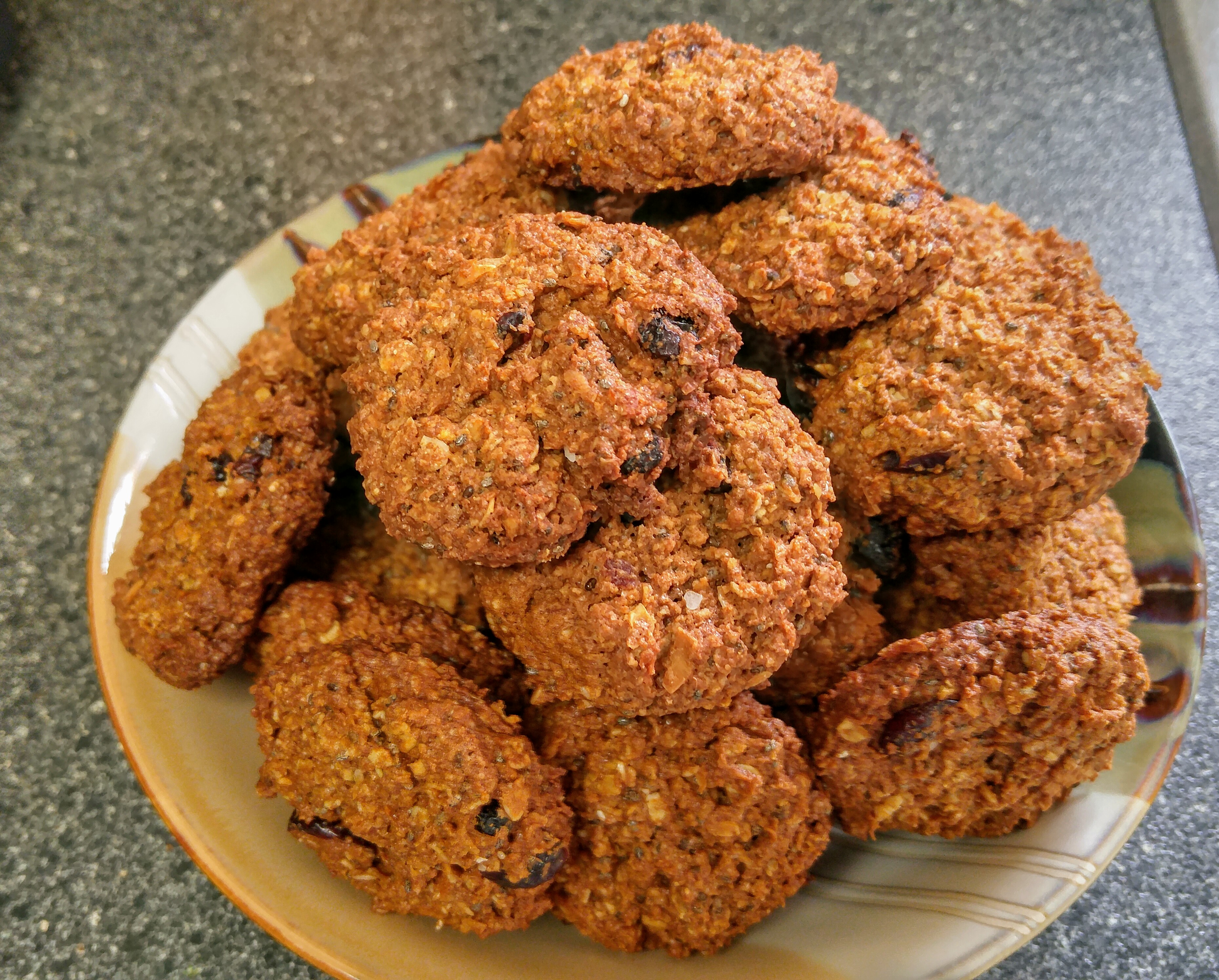 Oatmeal Chia Seed Cookies