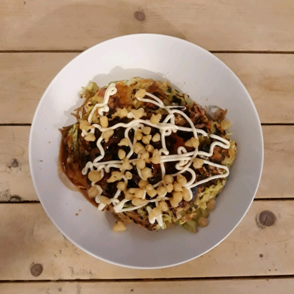 Okonomiyaki (Japanese Pancake)