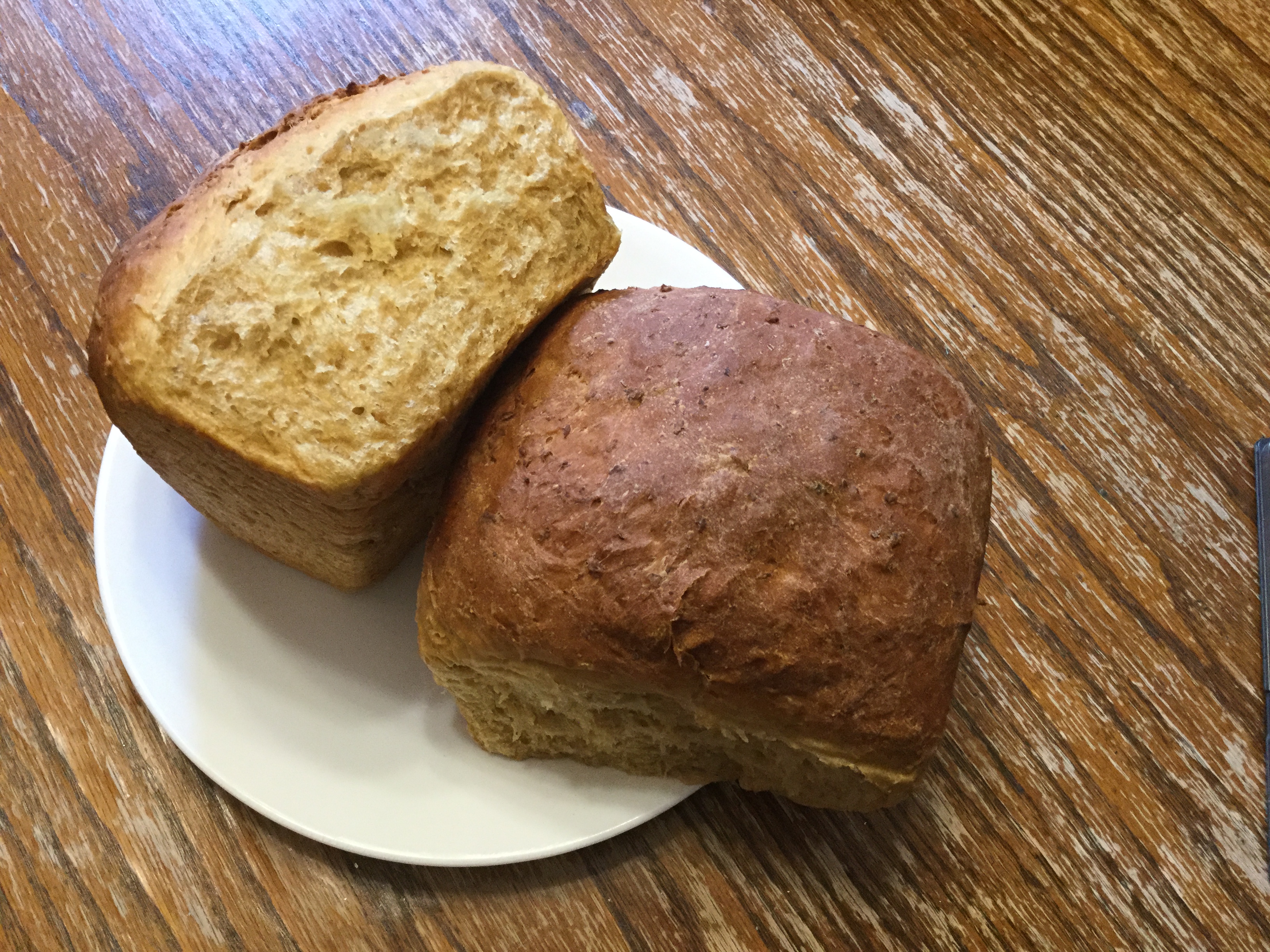 Old-Fashioned Porridge and Molasses Bread