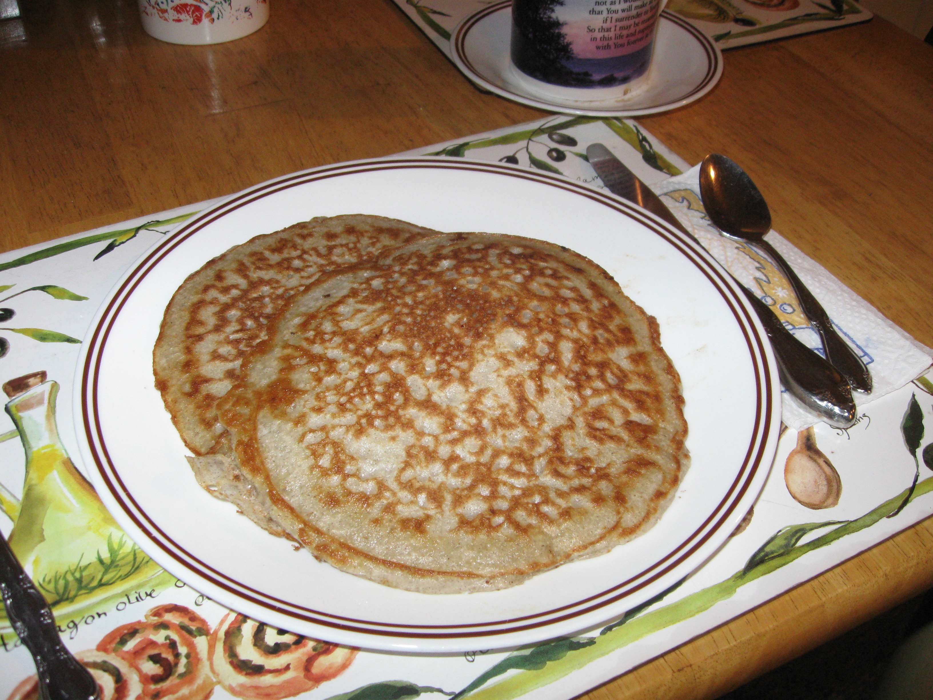 Old-Fashioned Sour Buckwheat Pancakes