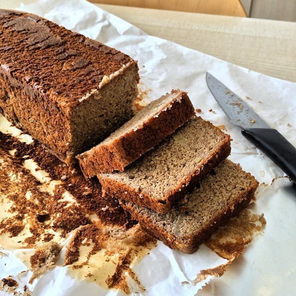 Olive Oil Banana Bread with Almond Flour