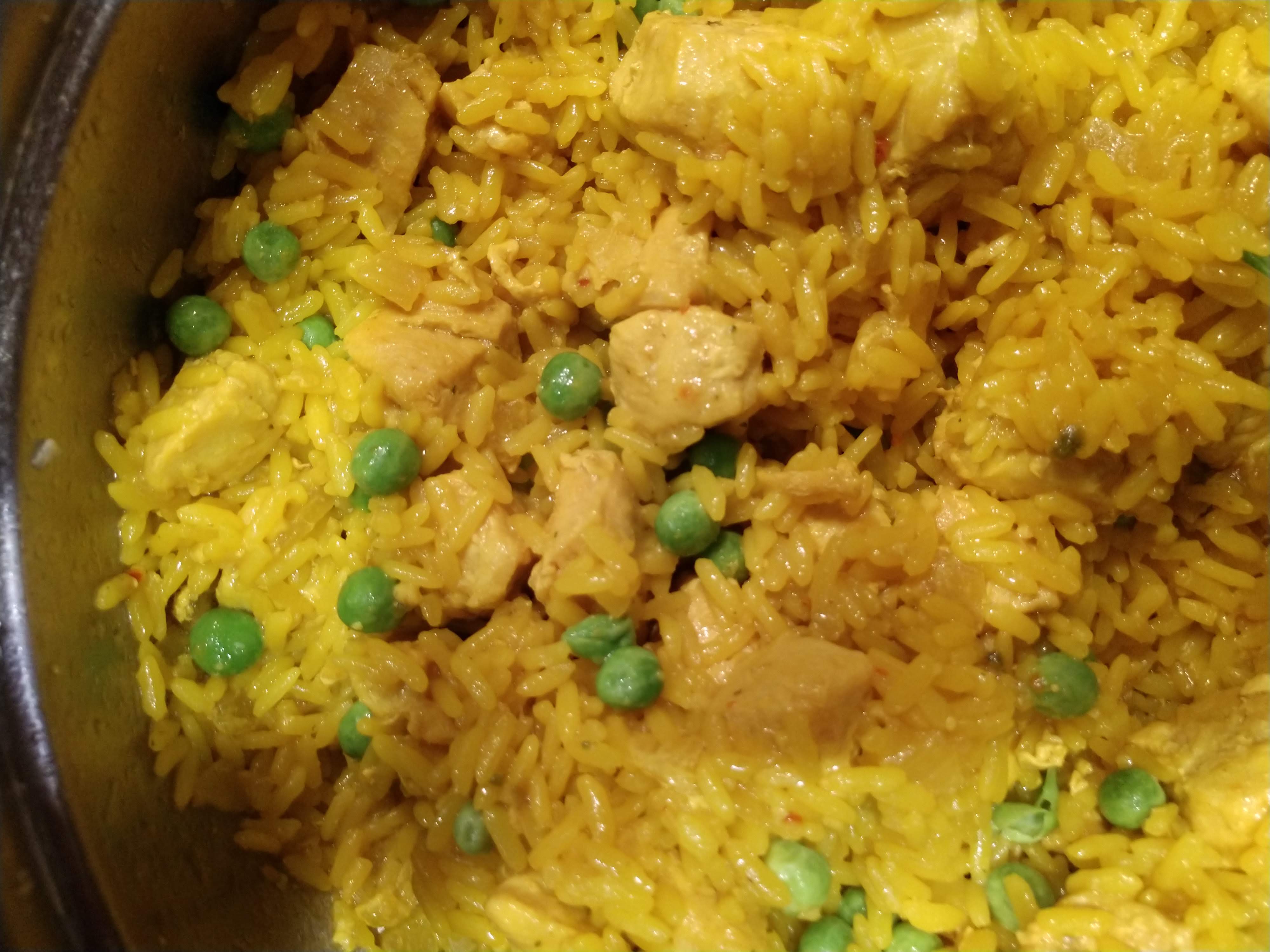 One-Pot Spanish Chicken and Yellow Rice