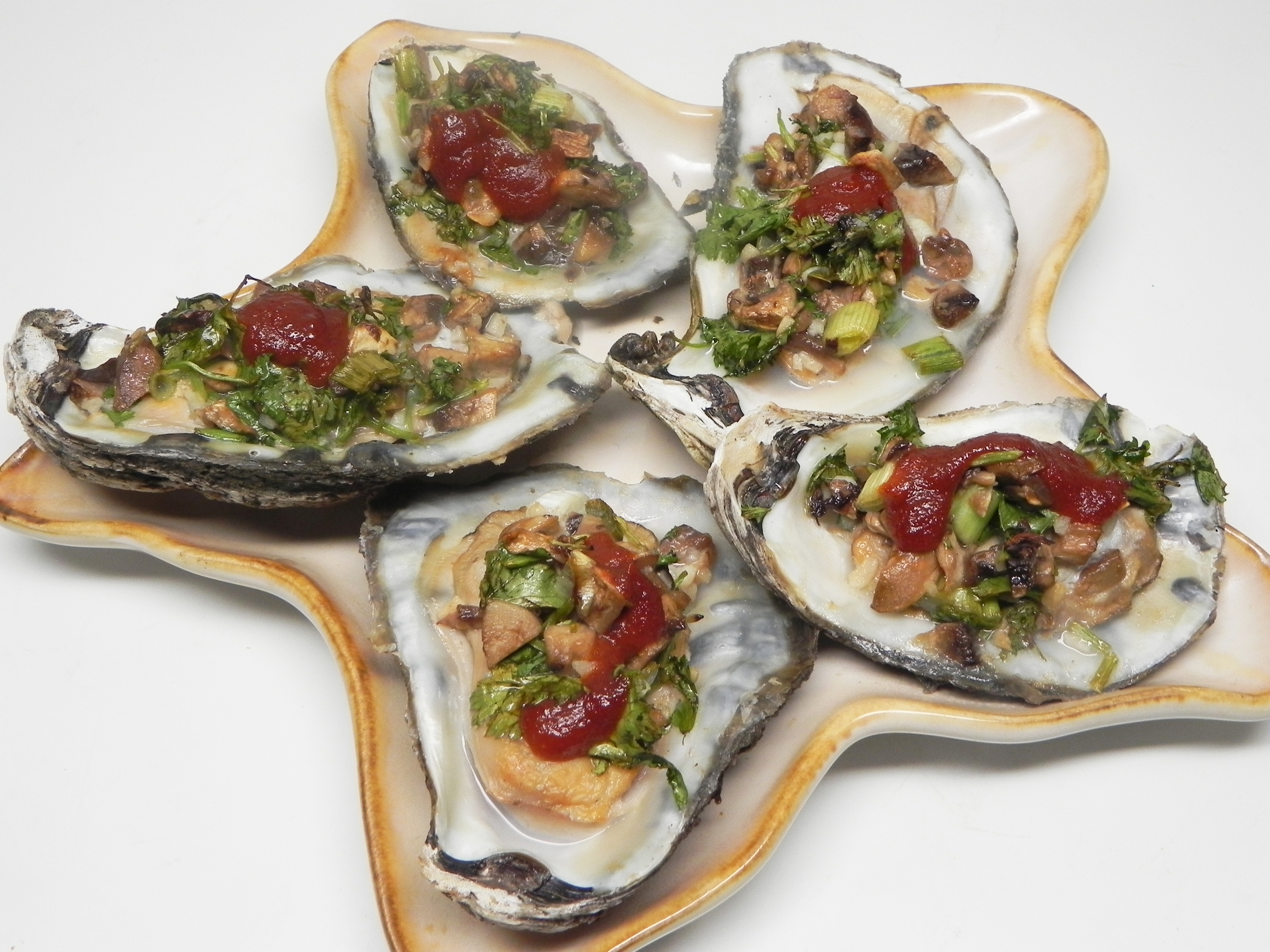 Open-Faced Oysters