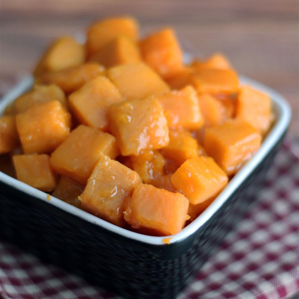 Orange Glazed Sweet Potatoes