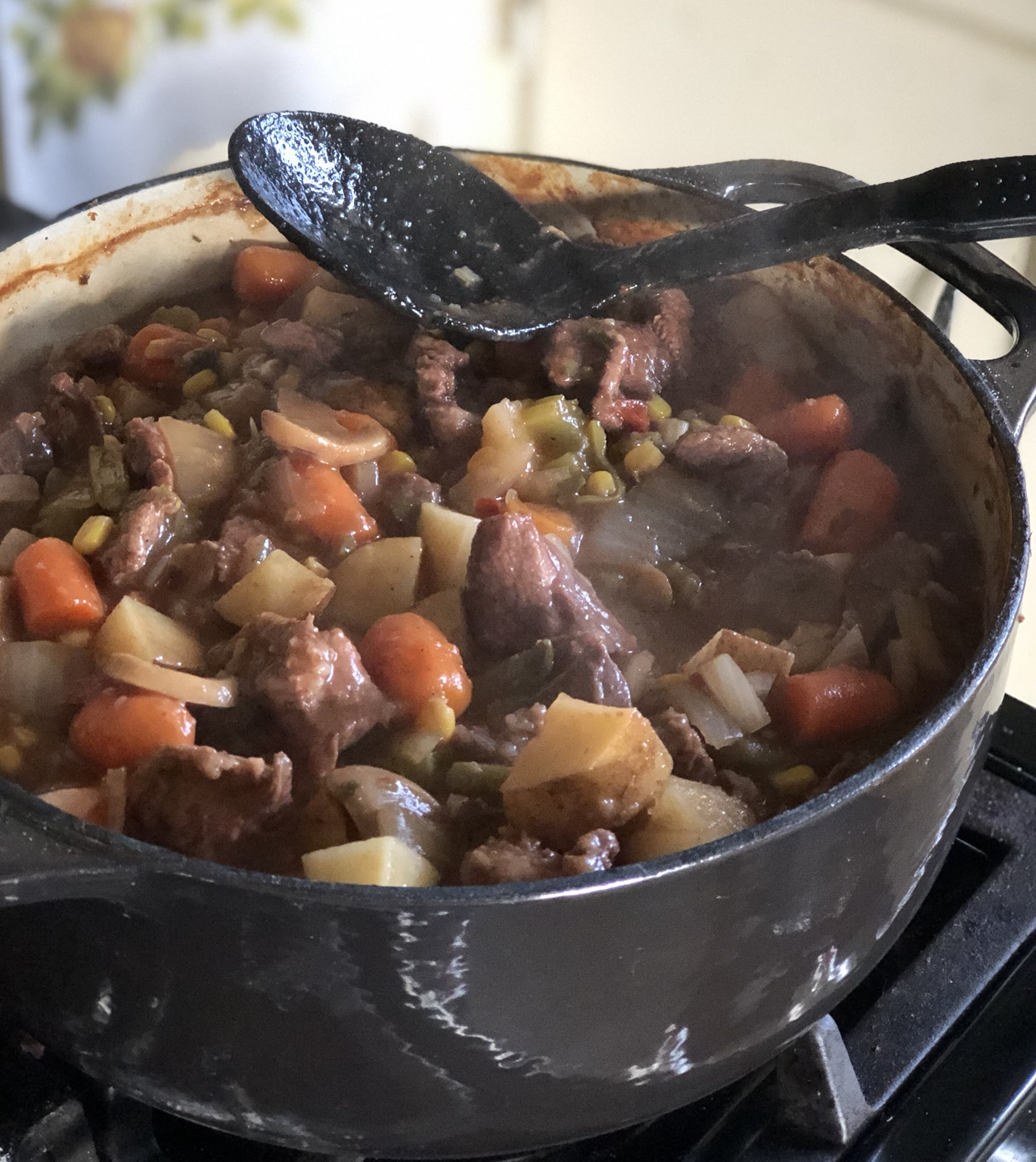 Oven Beef and Potato Stew