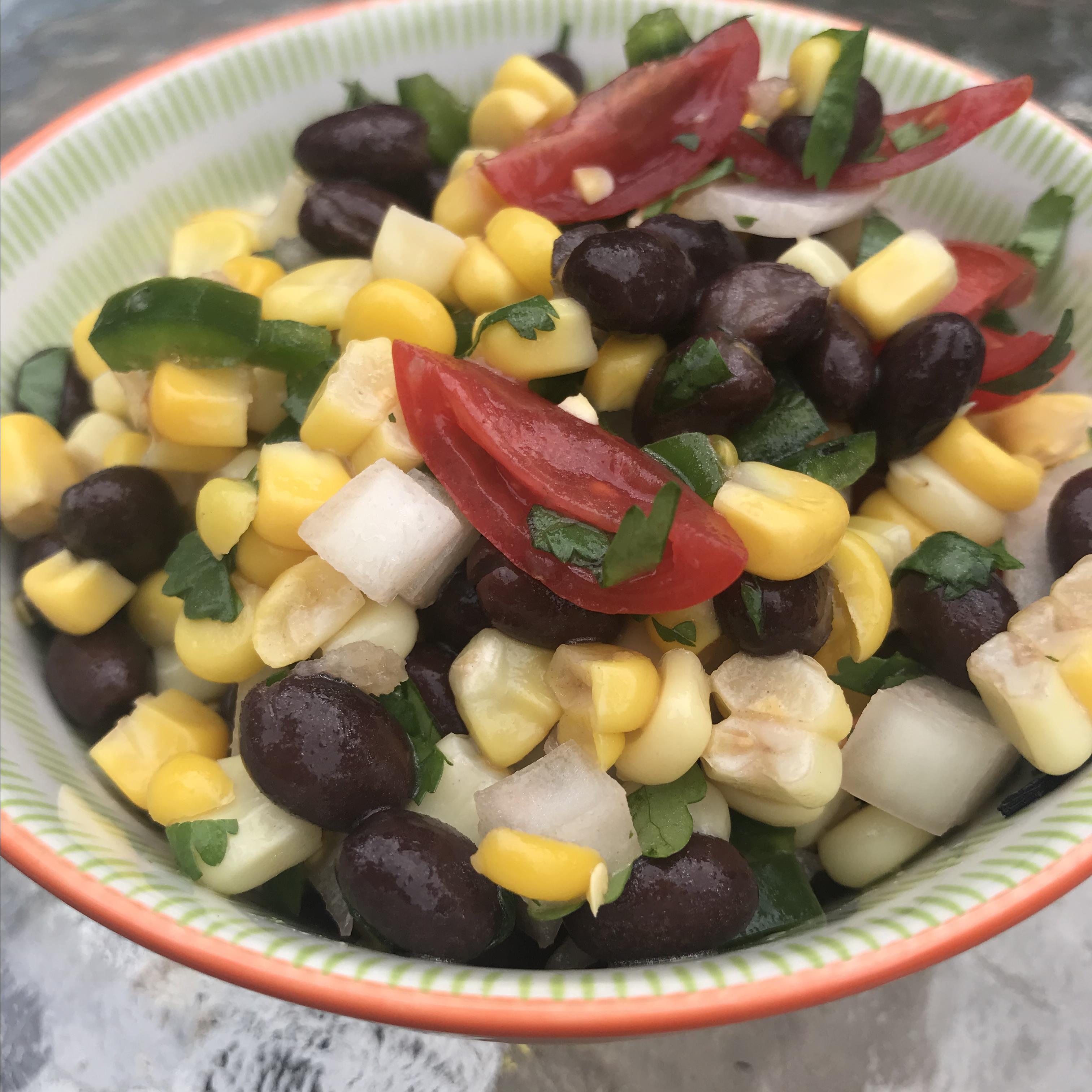 Oven-Roasted Corn and Black Bean Salsa