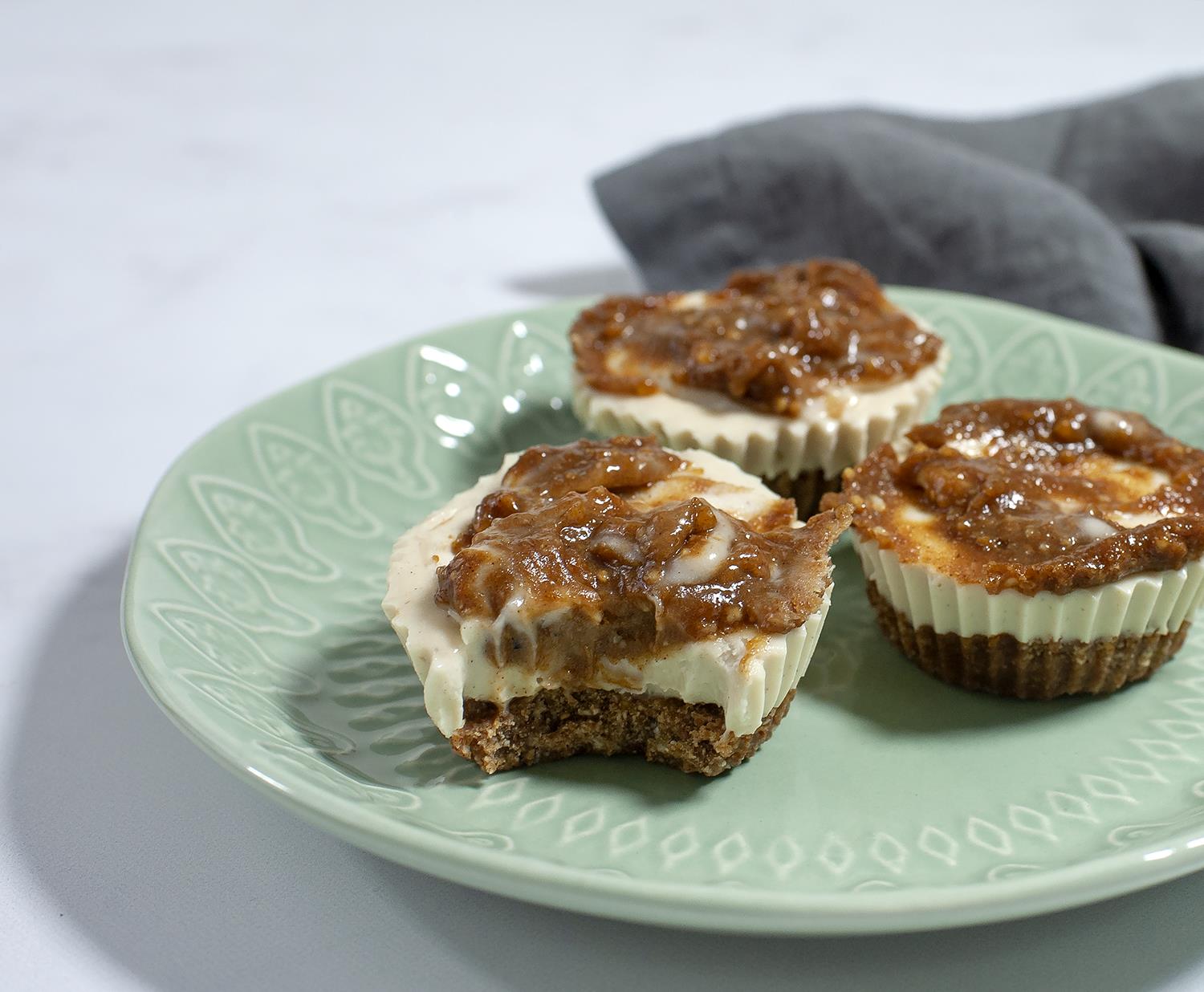Paleo Cookie Butter Cheesecake Bites