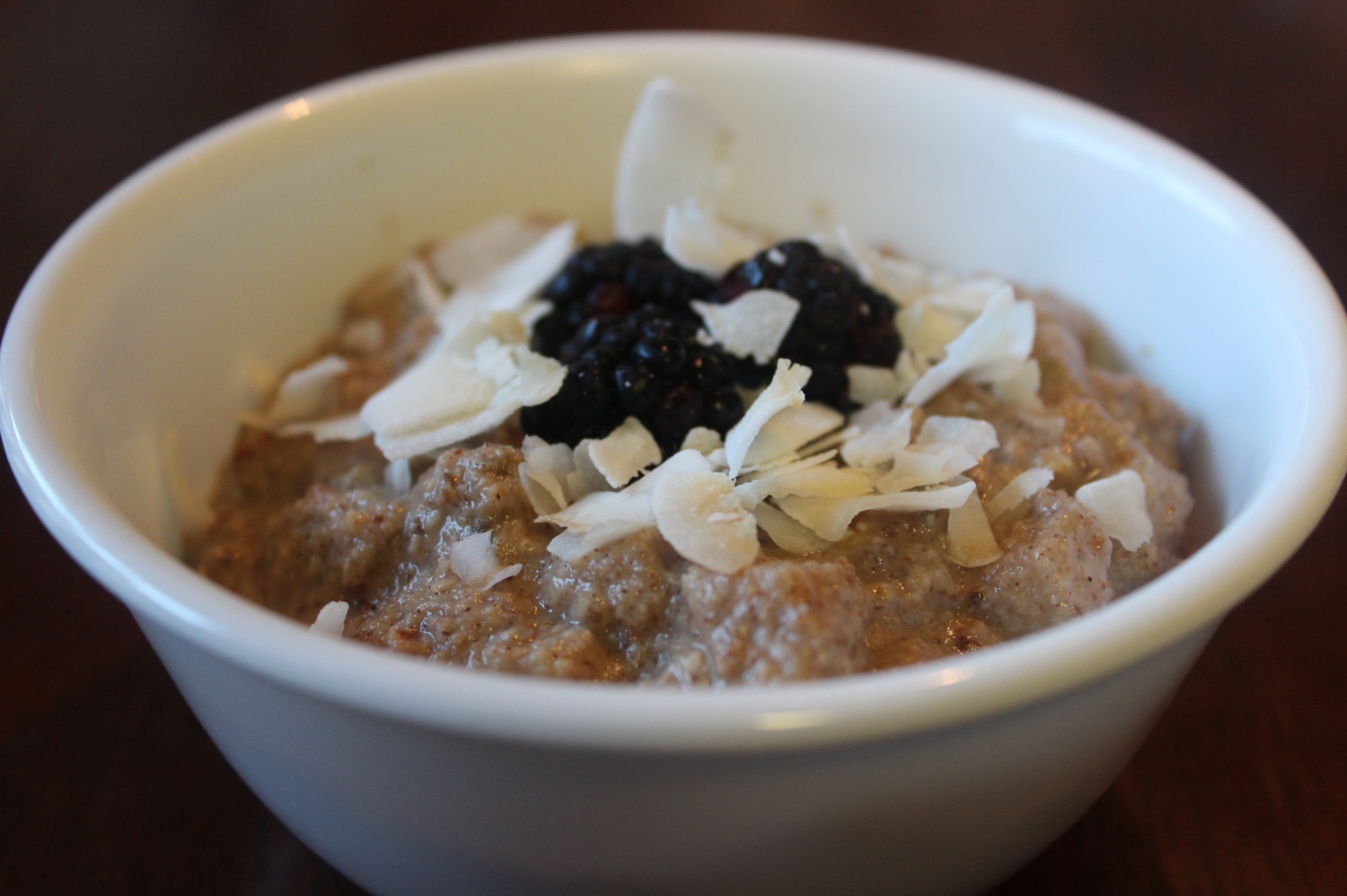 Paleo Oatmeal (Not Really Oatmeal At All)