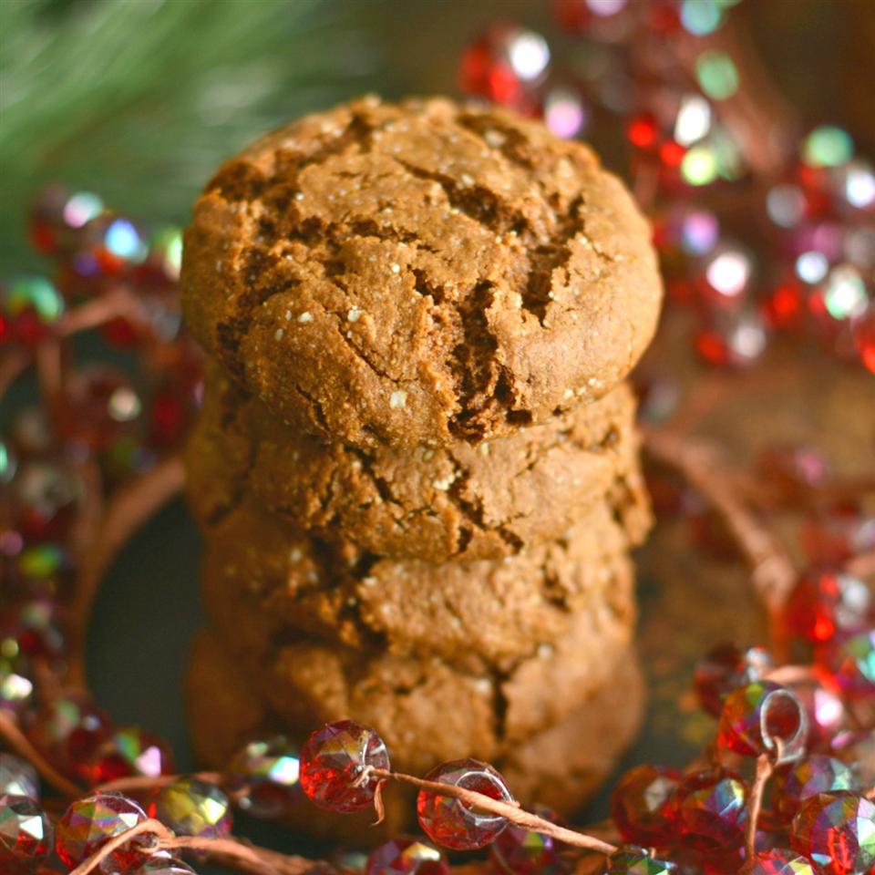 Paleo Salted Gingerbread Cookies