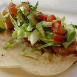 Panko-Fried Salmon Fish Tacos