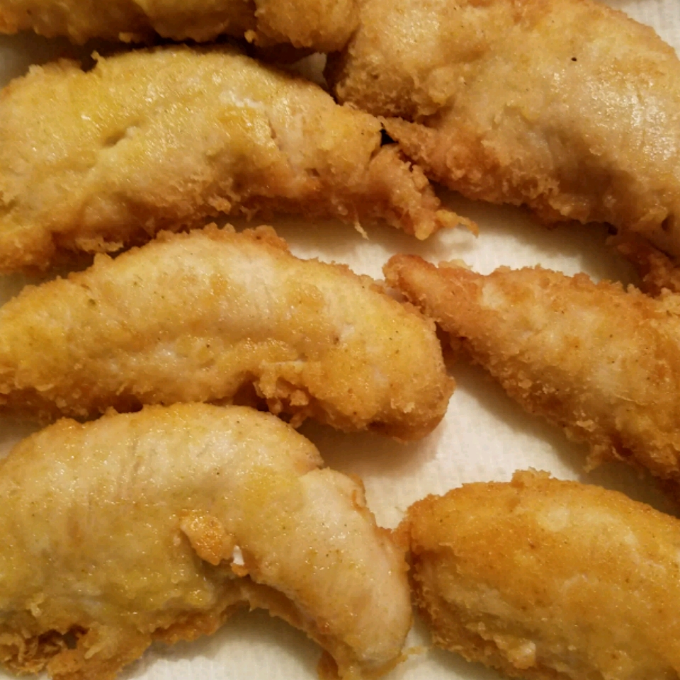 Parmesan Crusted Chicken Strips