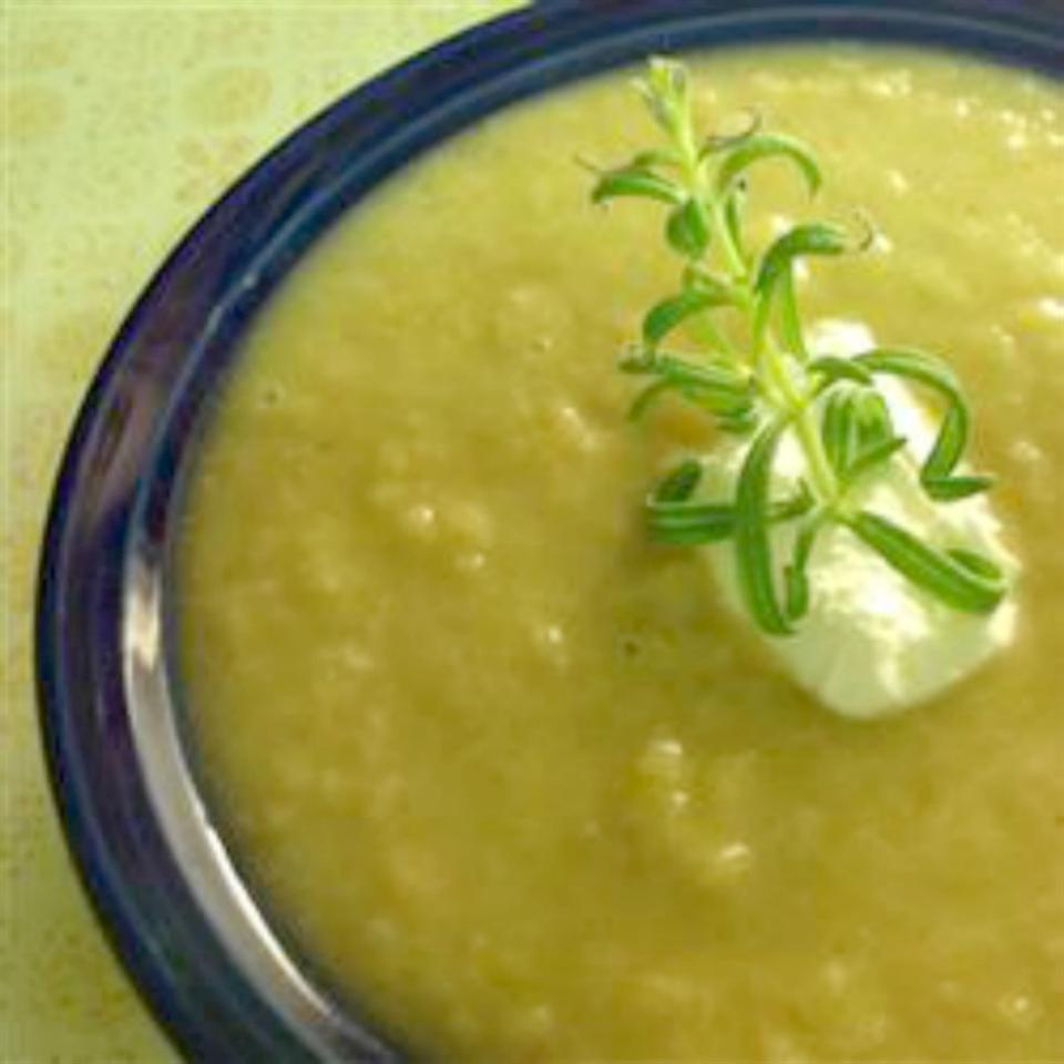 Parsnip, Pear, and Apple Soup