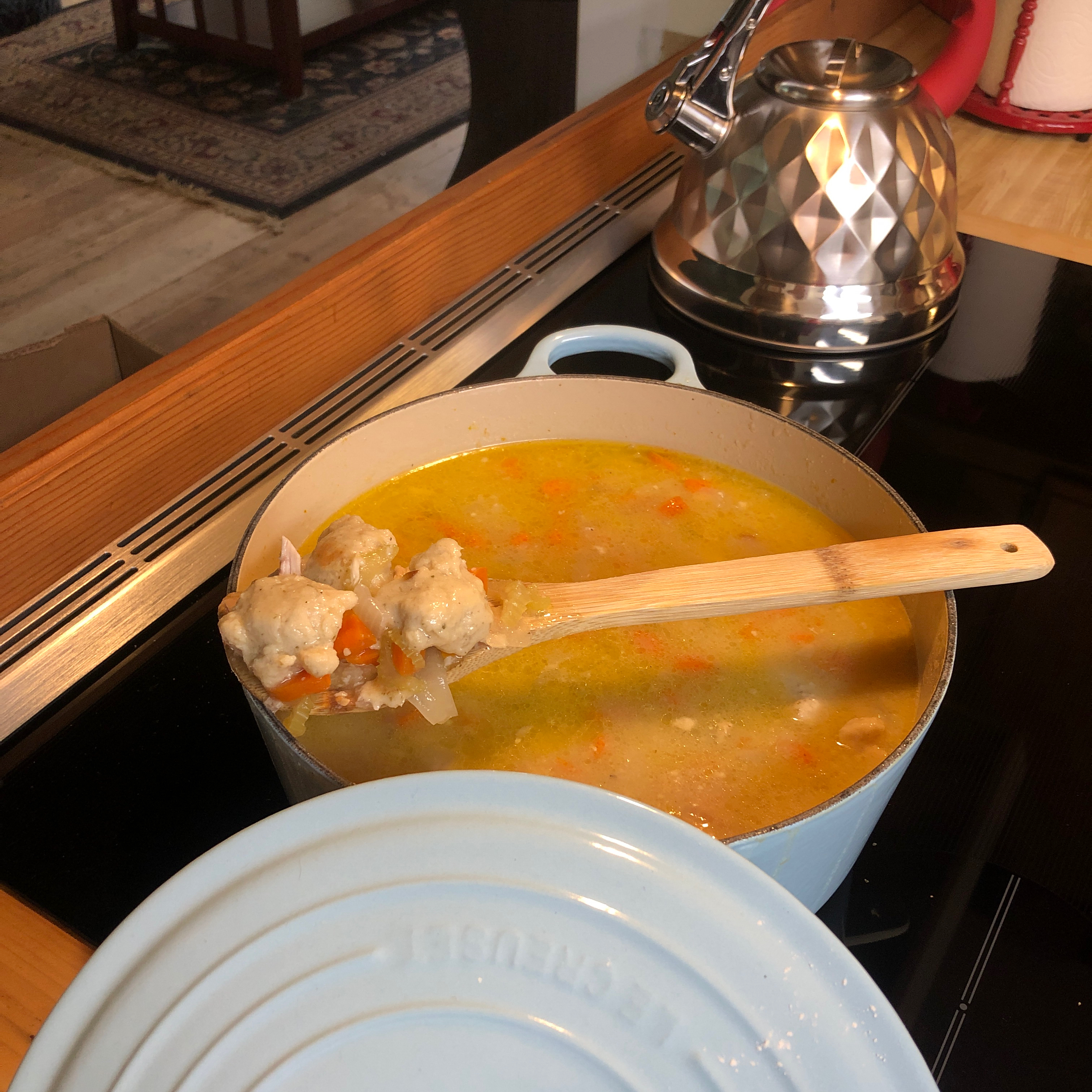 Passover Soup with Chicken Dumplings