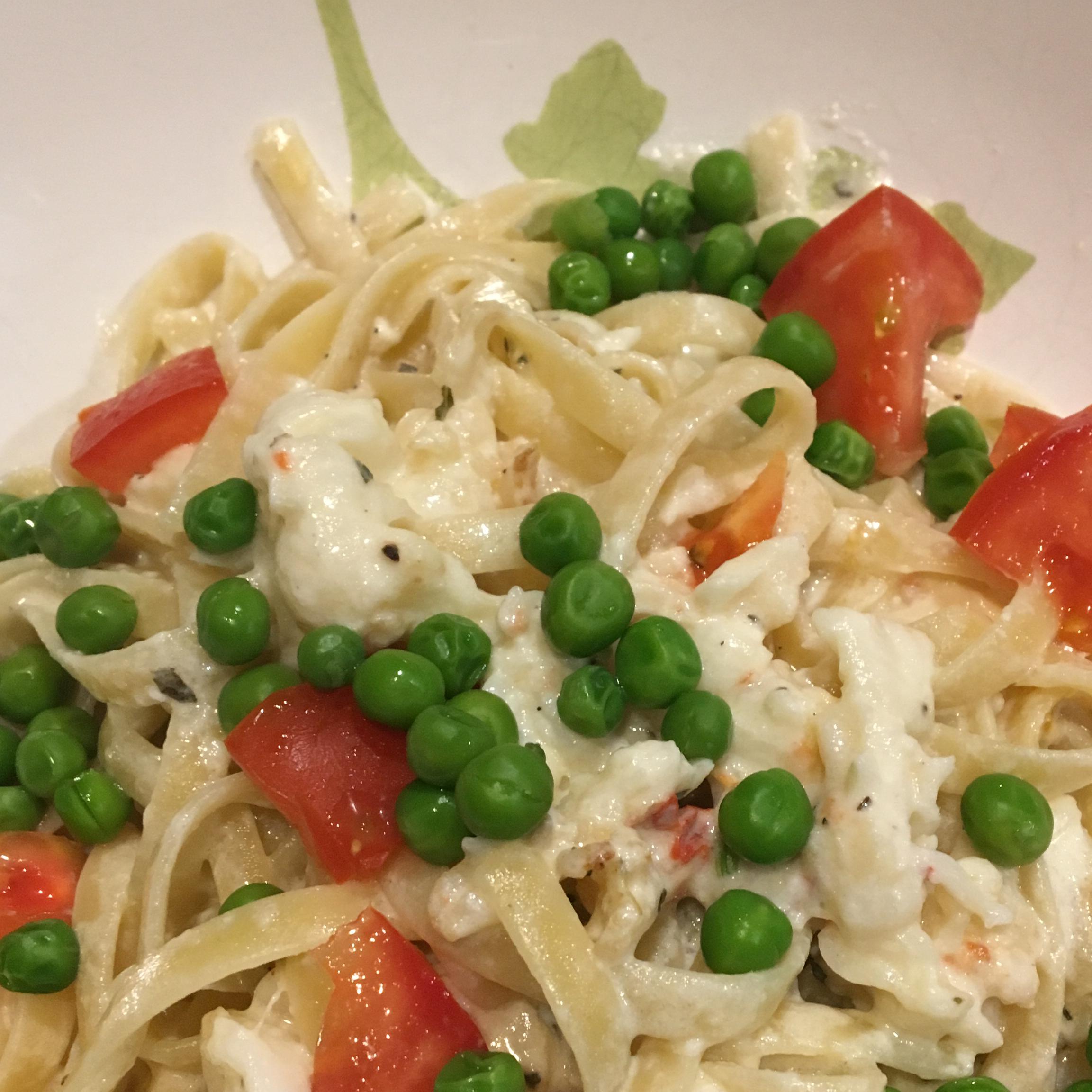 Pasta Fontina with Lobster