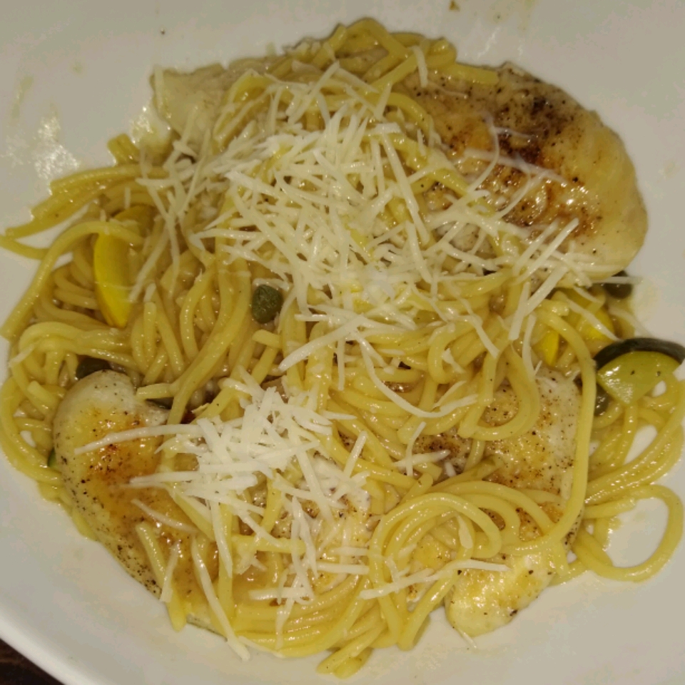 Pasta Primavera with Lemon-Caper Sauce
