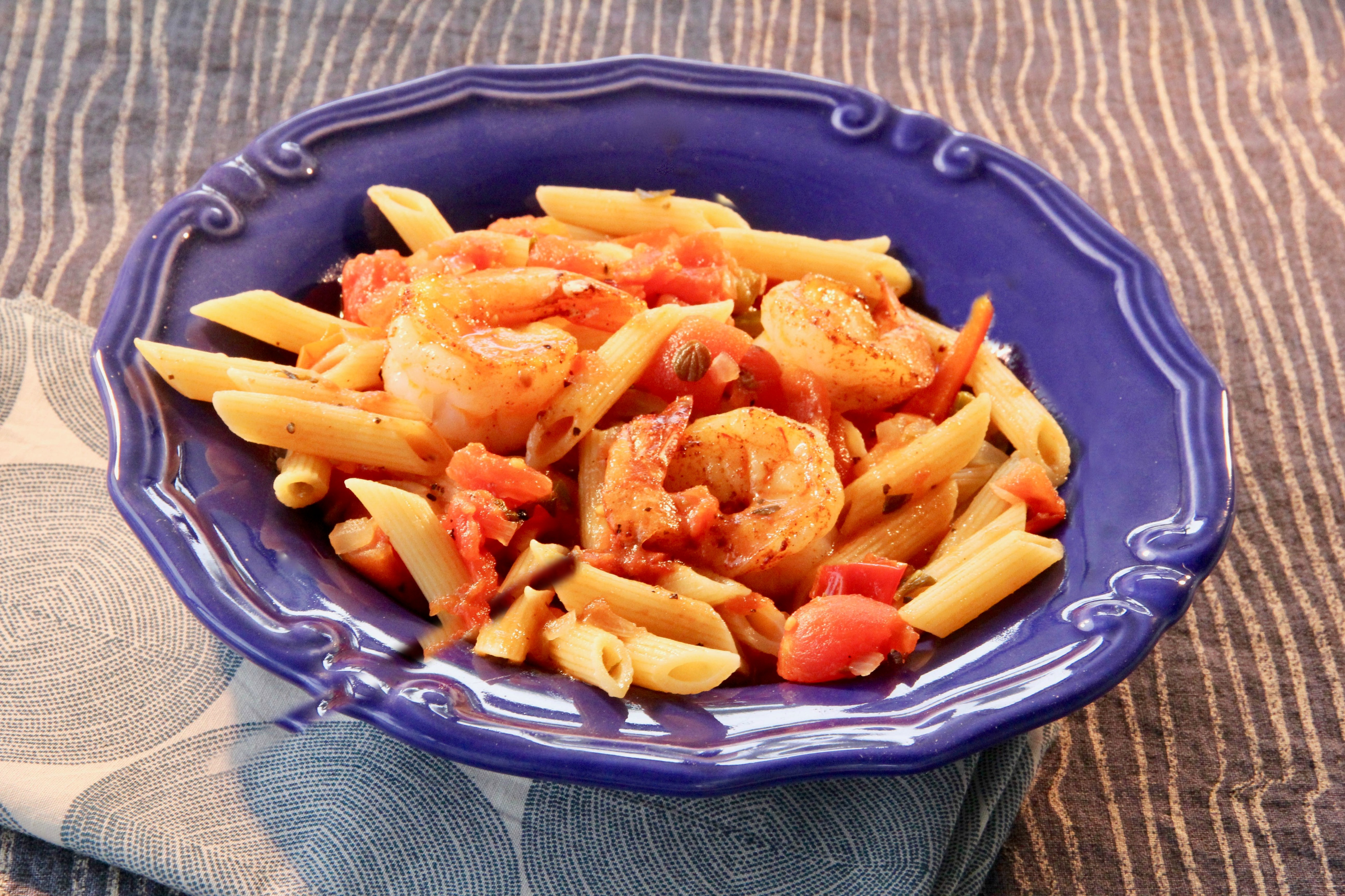Pasta with Tequila-Tomato-Lime Sauce