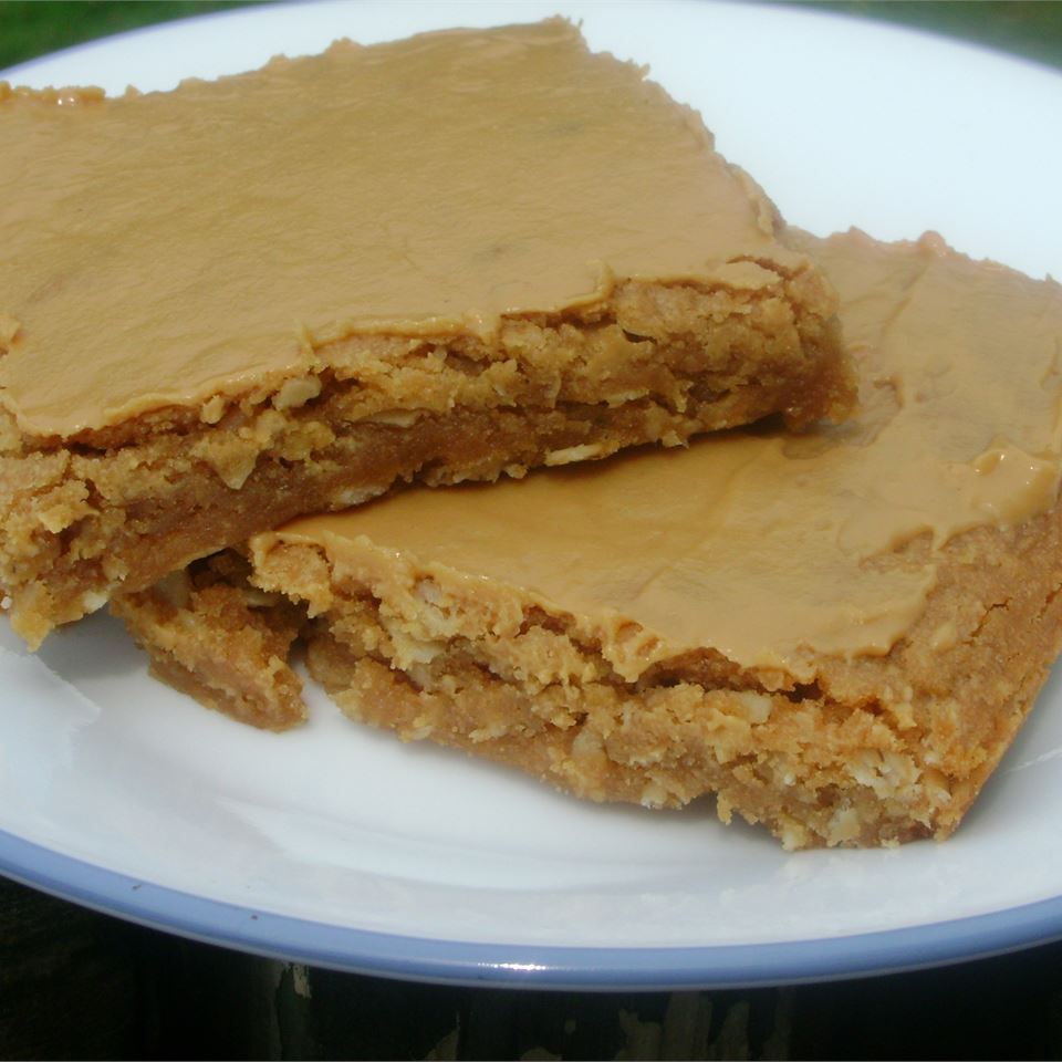 Peanut Butter and Oat Brownies