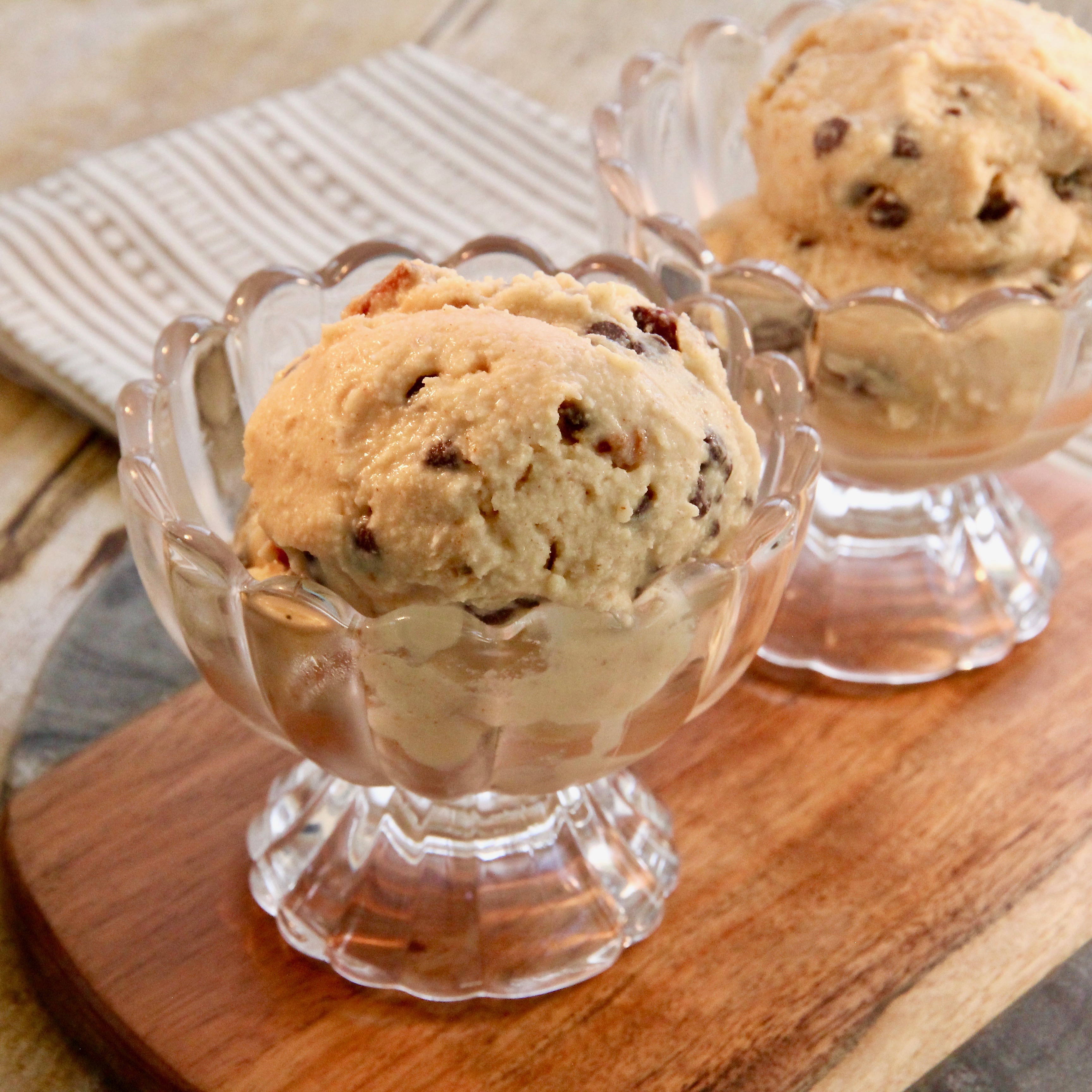Peanut Butter, Chocolate Chip, and Bacon Ice Cream