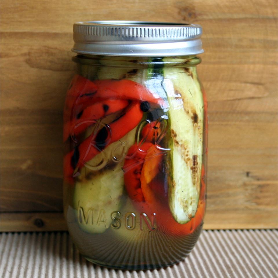 Pickled Grilled Vegetables