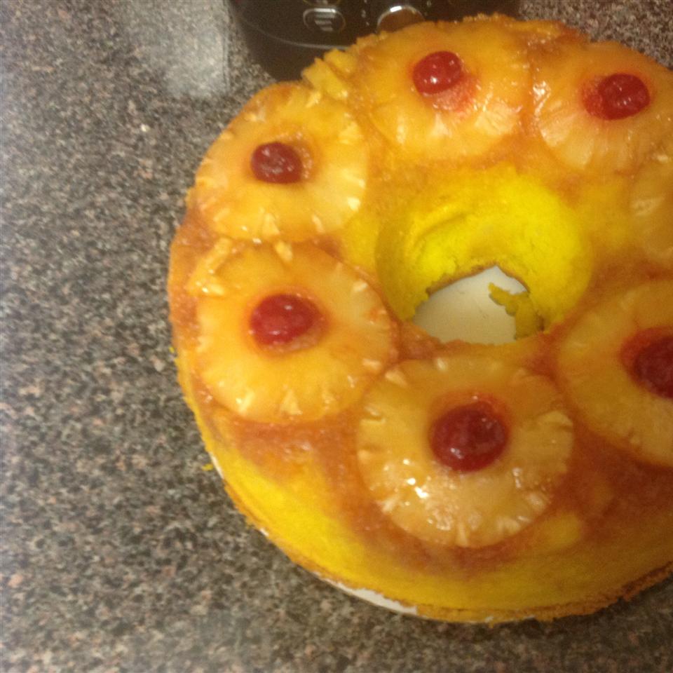Pineapple Upside-Down Pound Cake