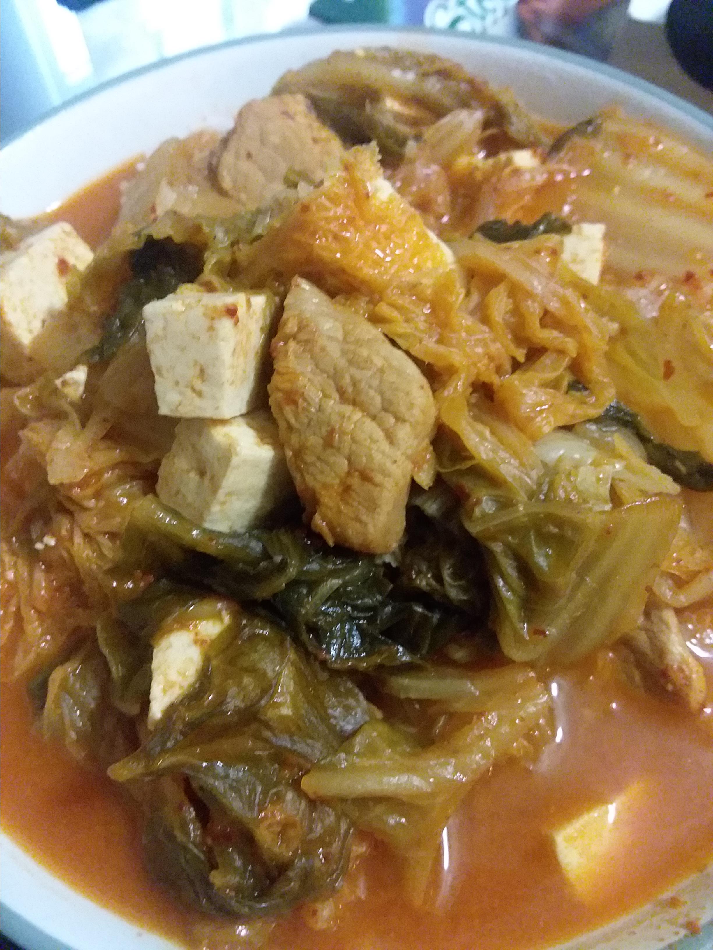 Pork and Kimchi Soup