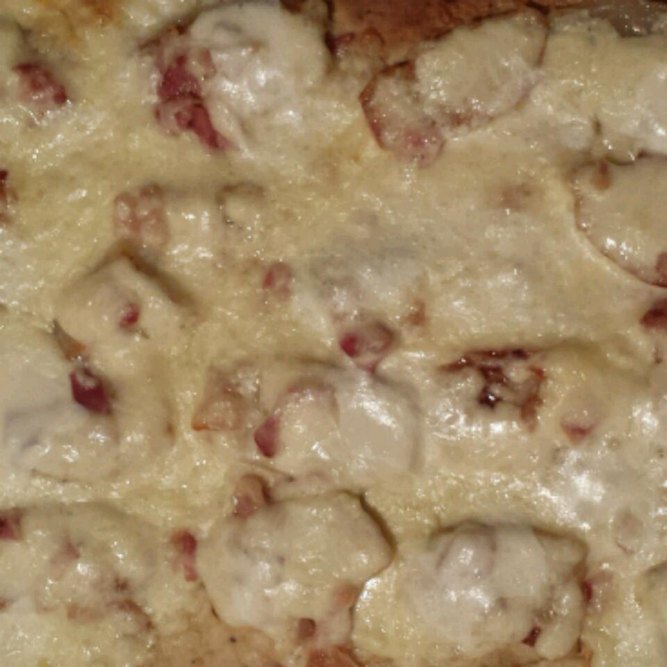 Potato Bacon Pizza