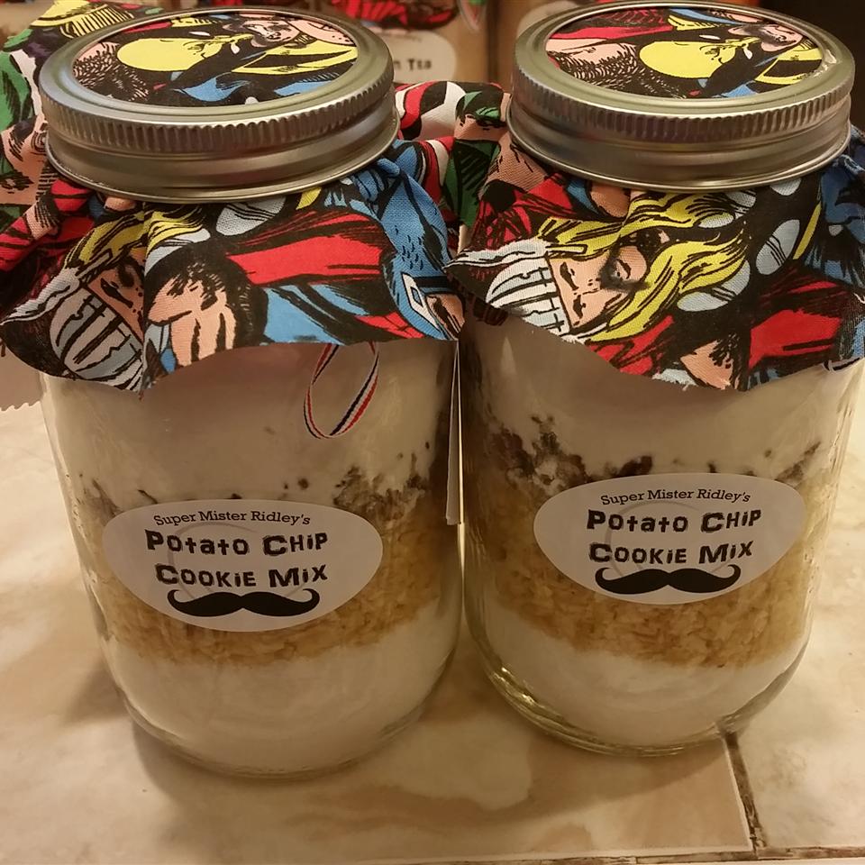 Potato Chip Cookie Mix in a Jar
