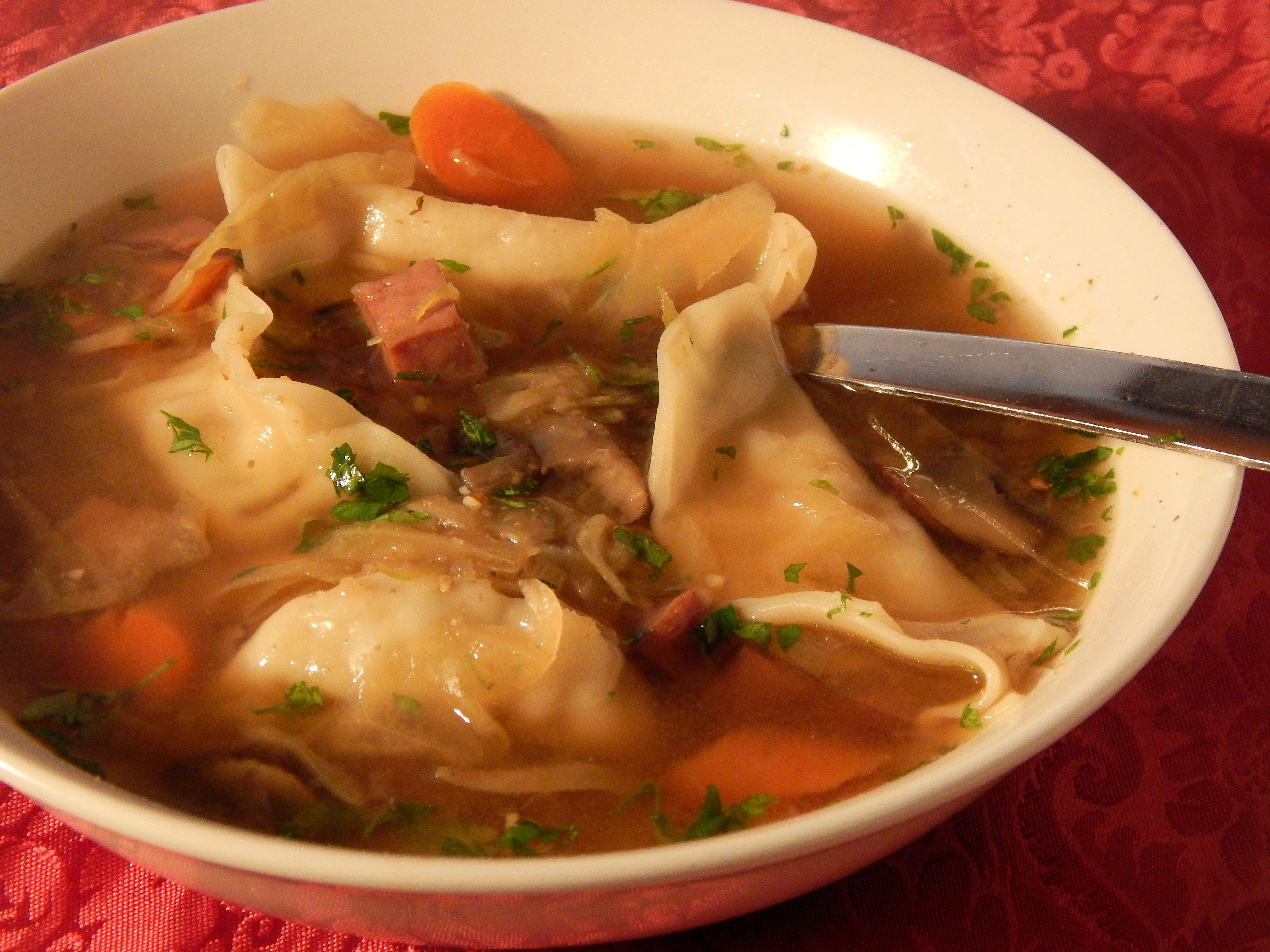 Potsticker (Dumpling) Soup