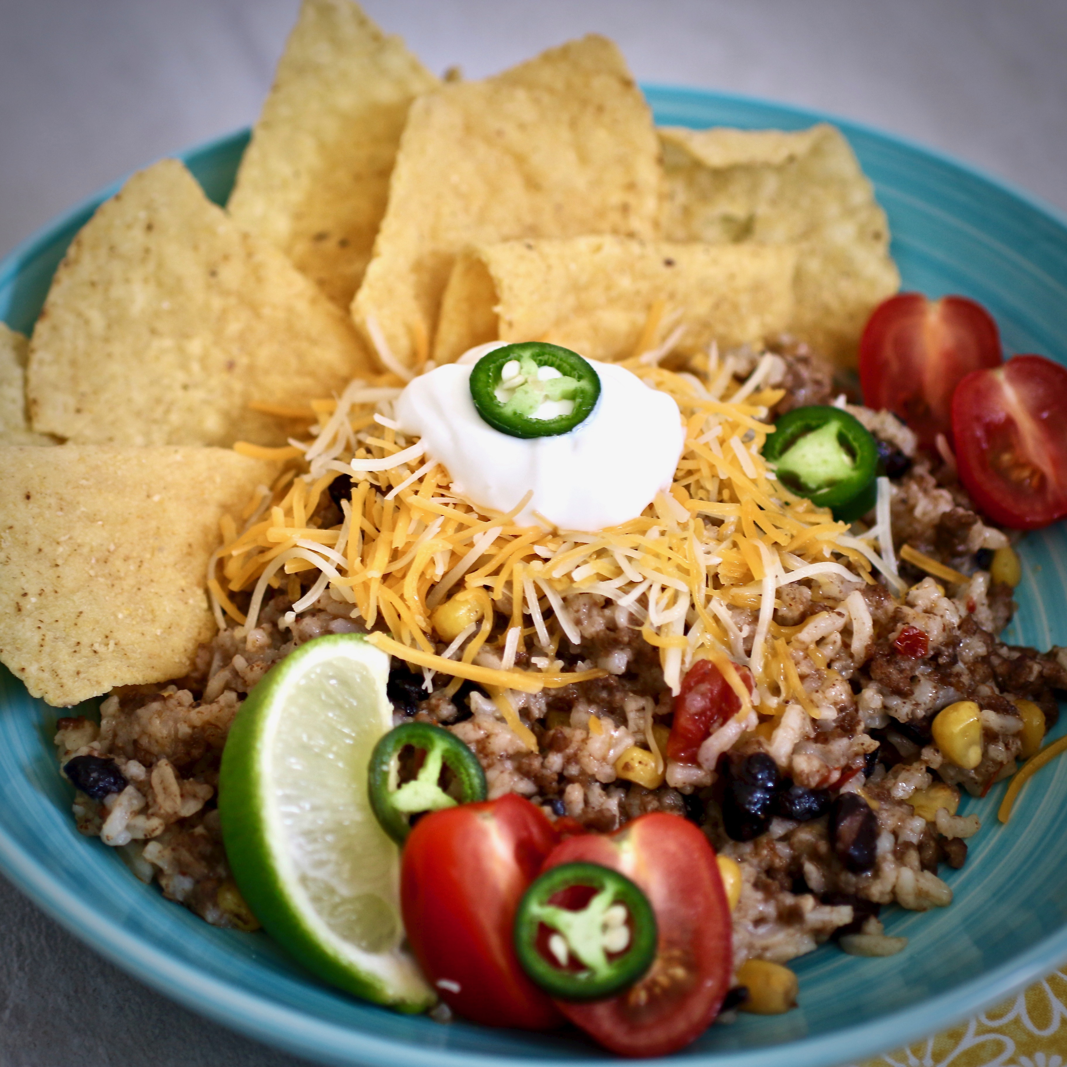 Pressure Cooker Mexican Beef Rice