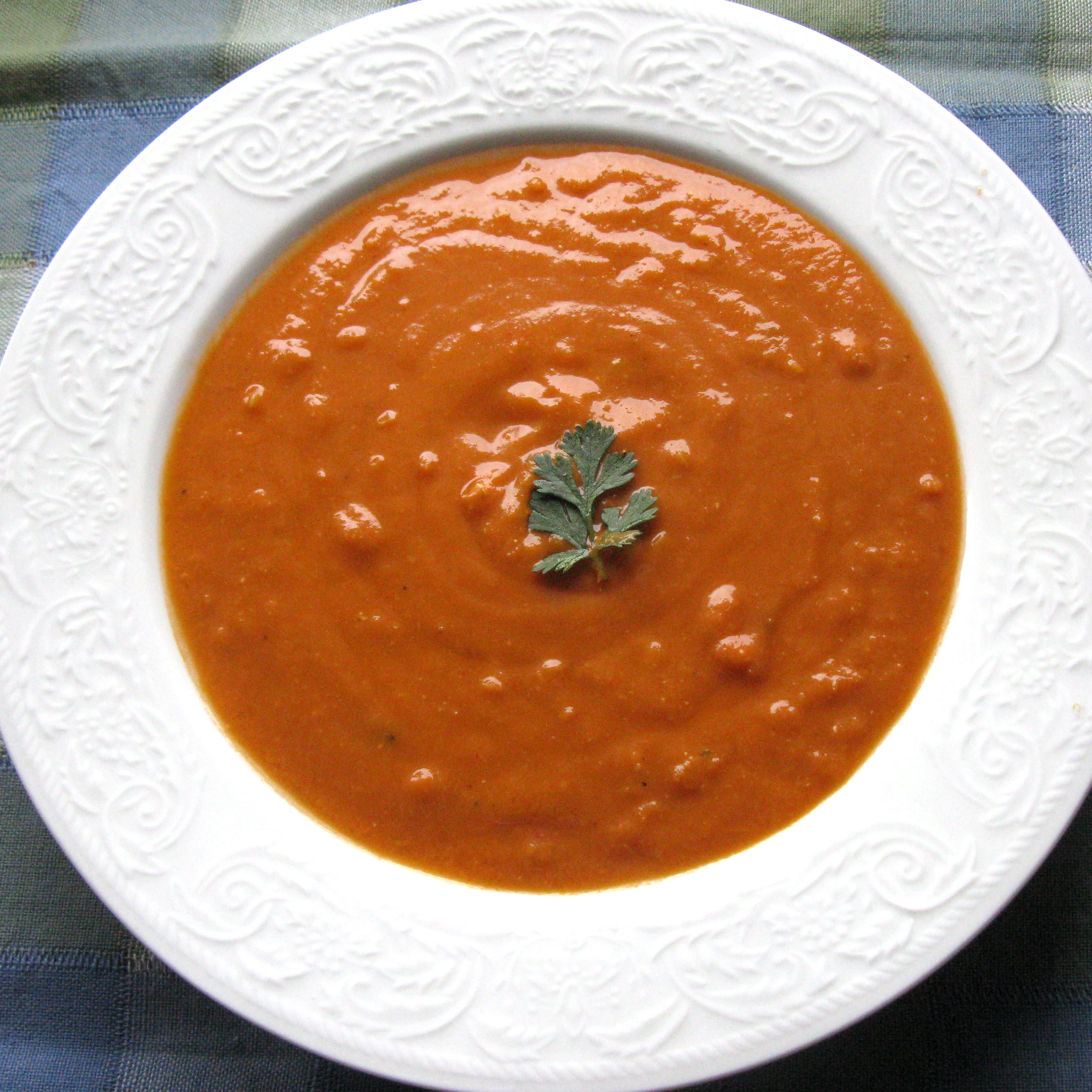 Pressure Cooker Vegan Red Lentil Soup
